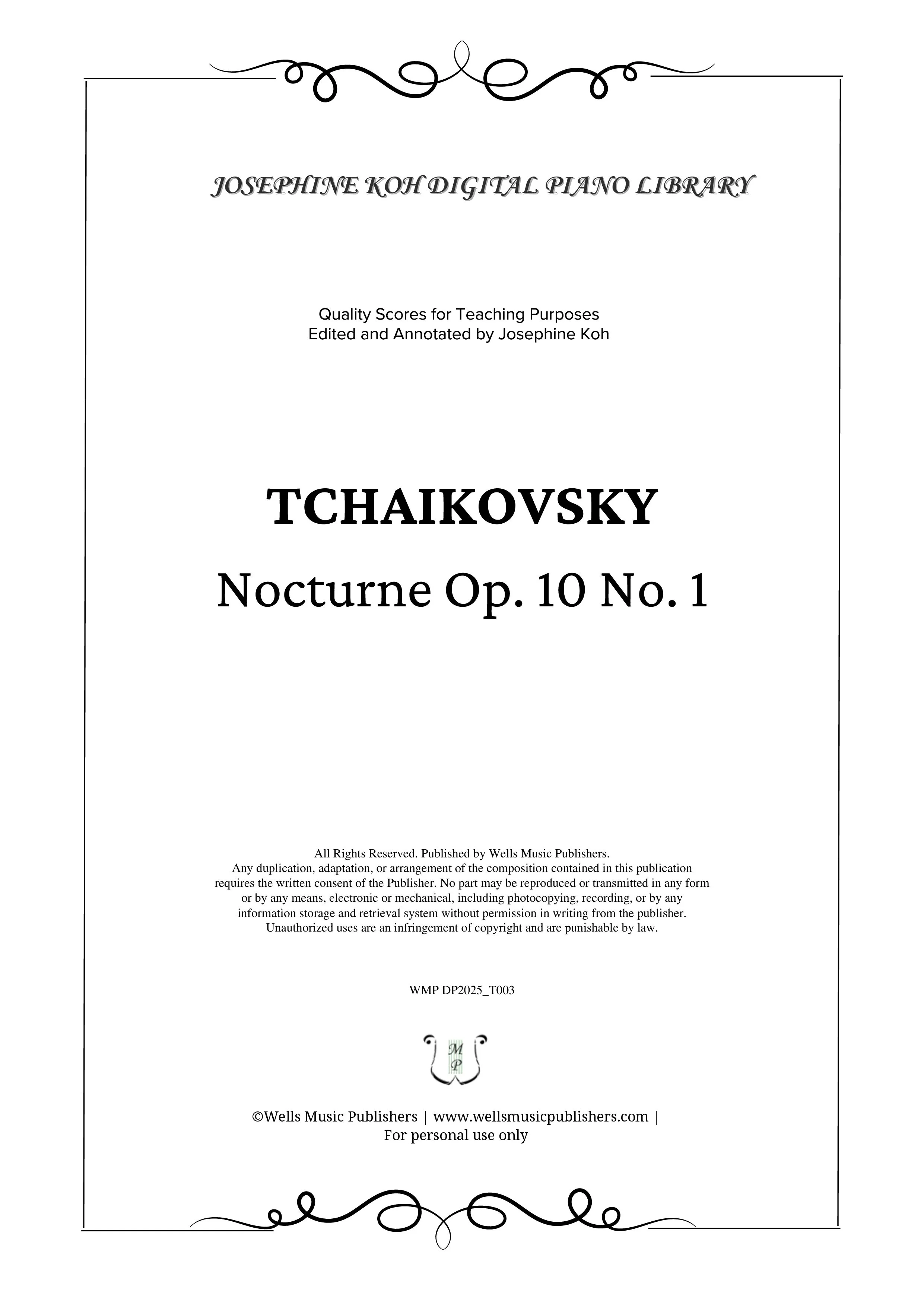 Tchaikovsky_Nocturne Op. 10 No. 1 (WMP DP2025_T003)-sf