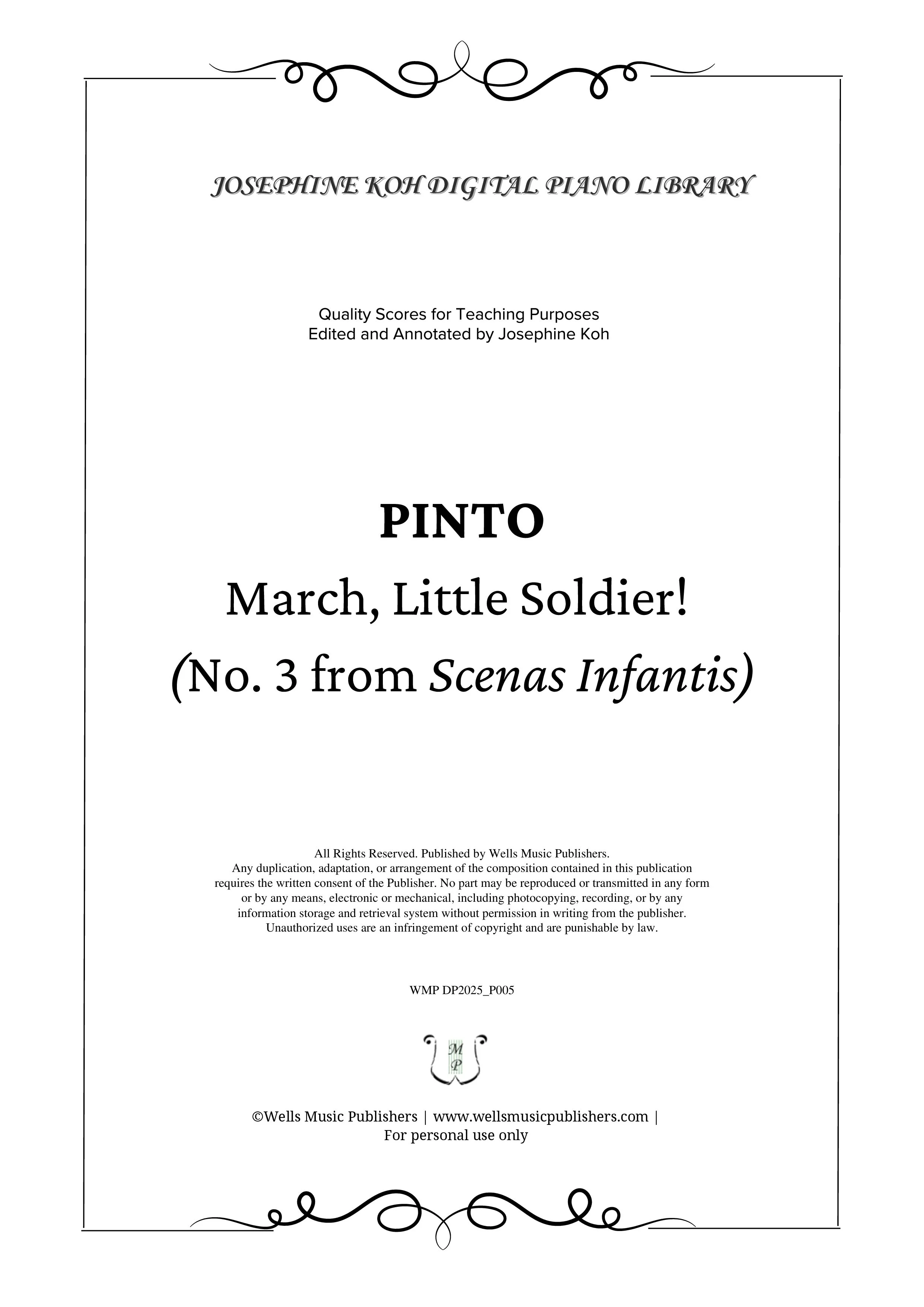 Pinto_March, Little Soldier! (No. 3 from Scenas Infantis) (WMP DP2025_P005)-sf