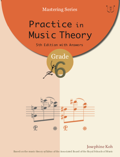 Practice in Music Theory, Grade 6 (5th Edition Mastering Series)