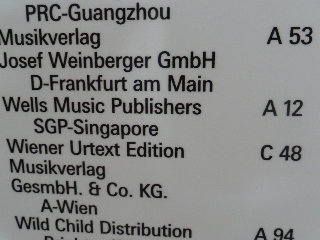 Directory at Musikmesse
