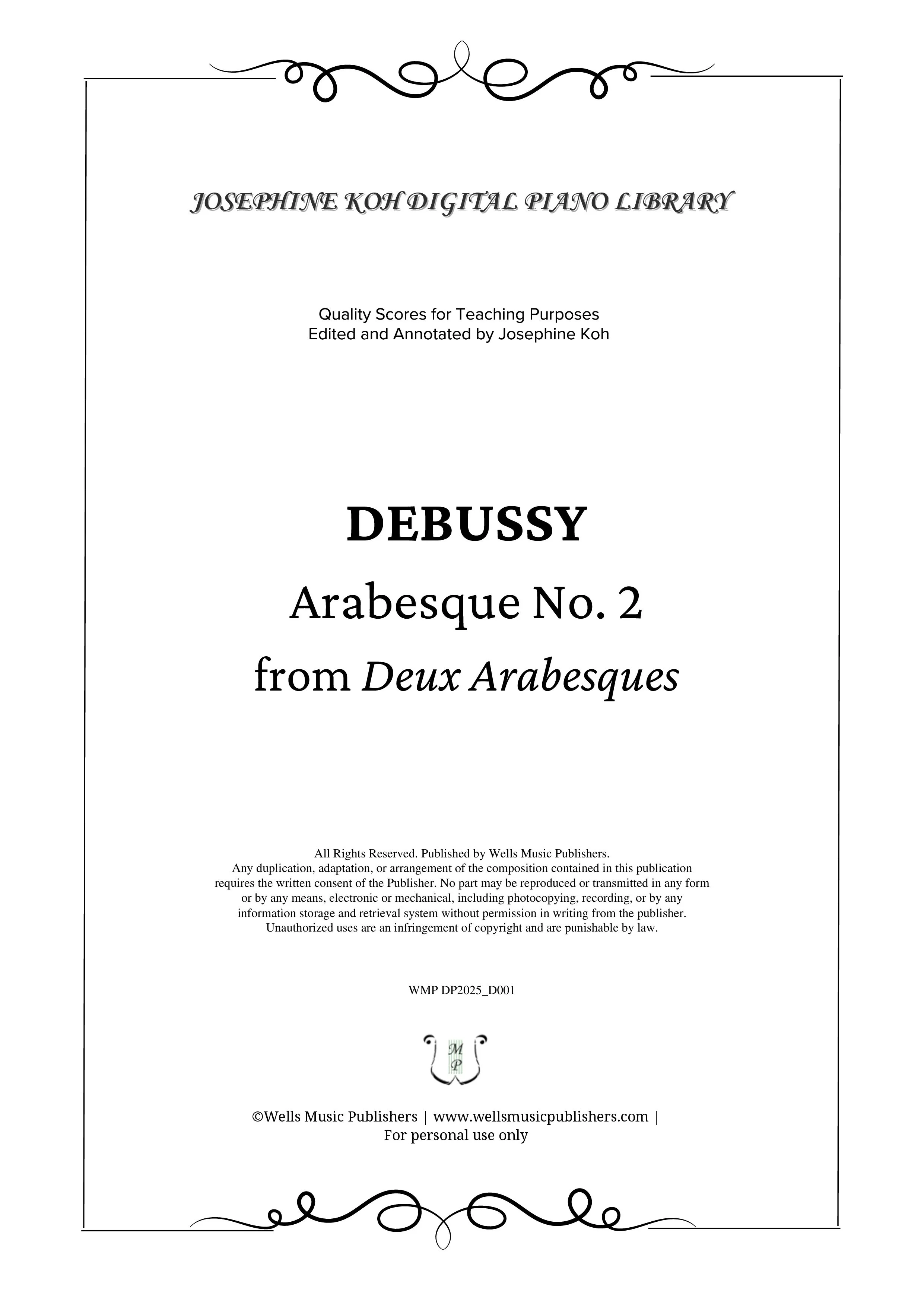 Debussy_Arabesque No. 2 (from Deux Arabesques) (WMP DP2025_D001)-sf