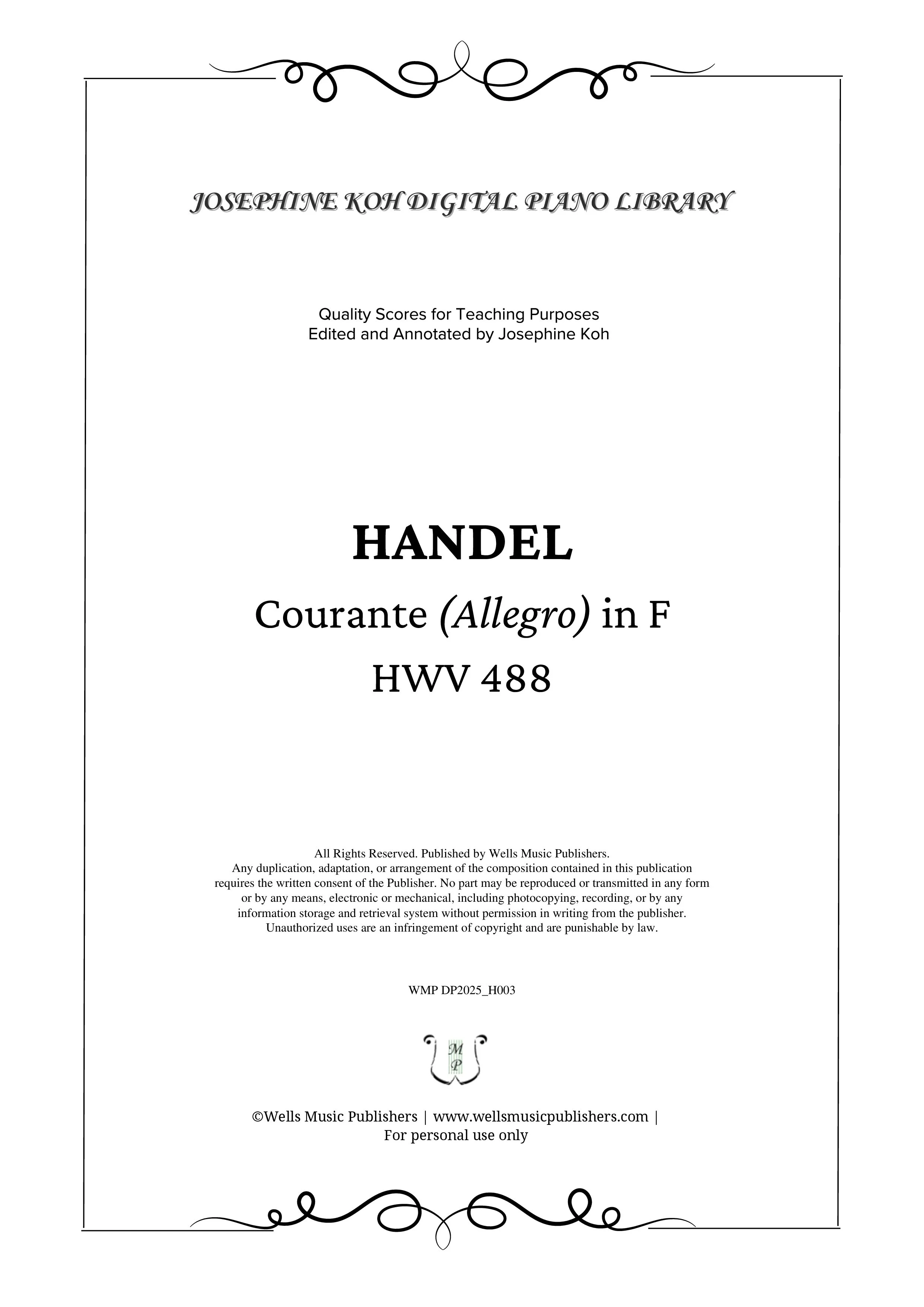 andel_Courante (Allegro) in F, HWV 488 (WMP DP2025_H003)-sf