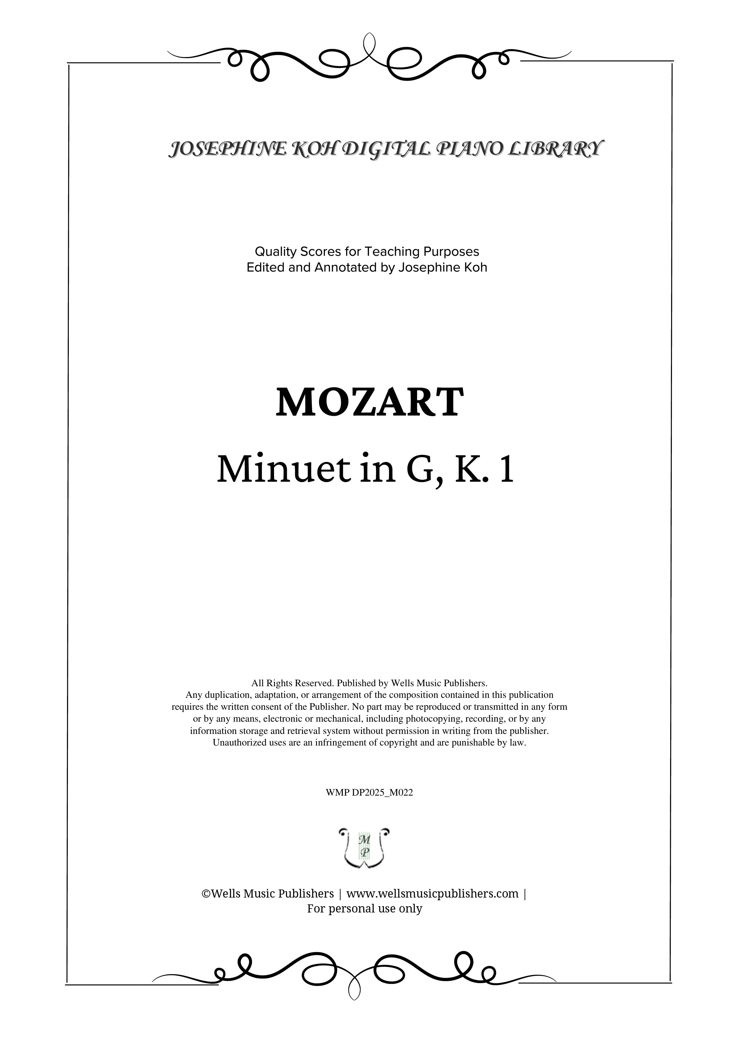 Mozart_Minuet in G, K. 1 (WMP DP2025_M022)-sf