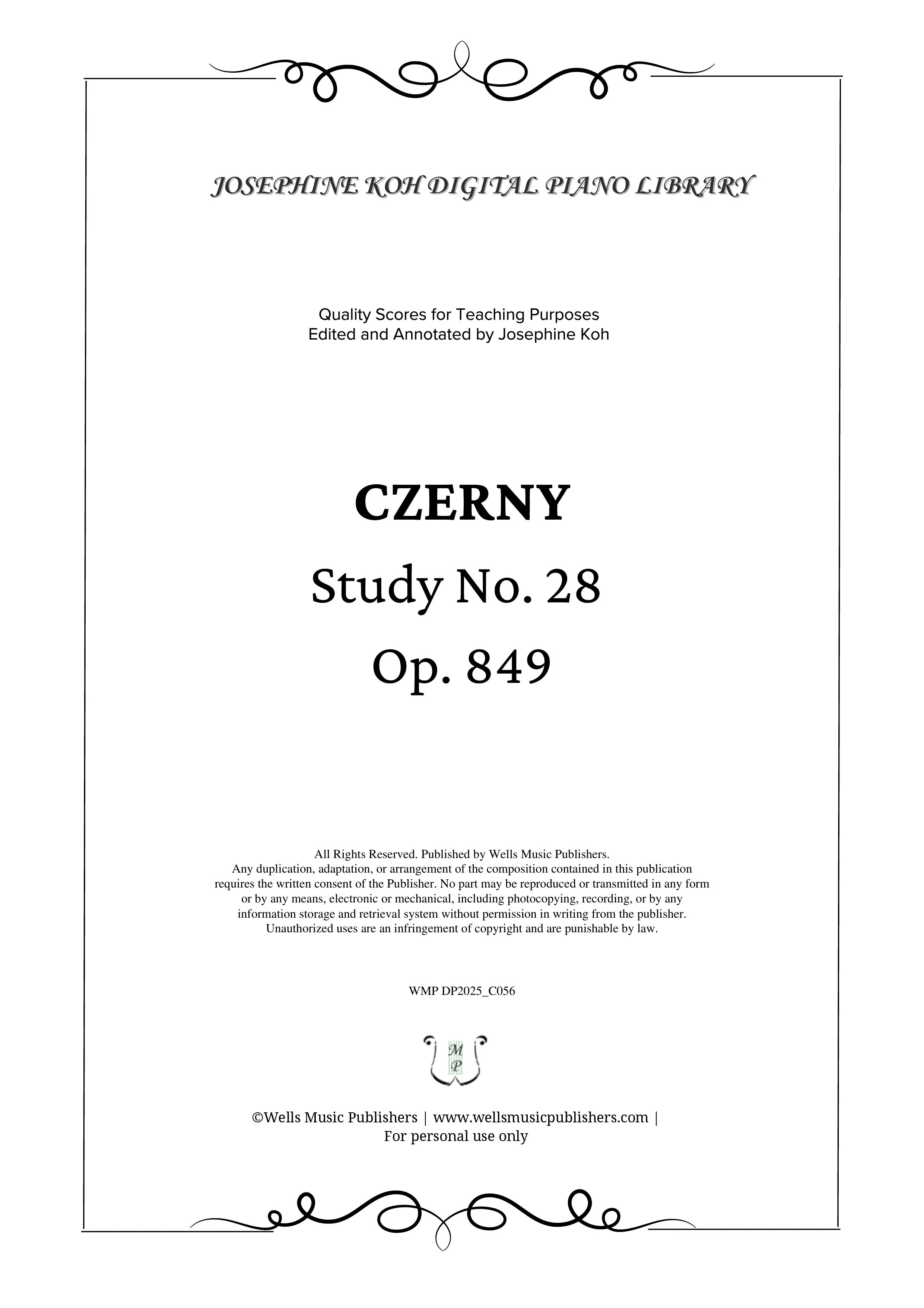 Czerny_Study Op. 849 No. 28 (WMP DP2025_C056)-sf