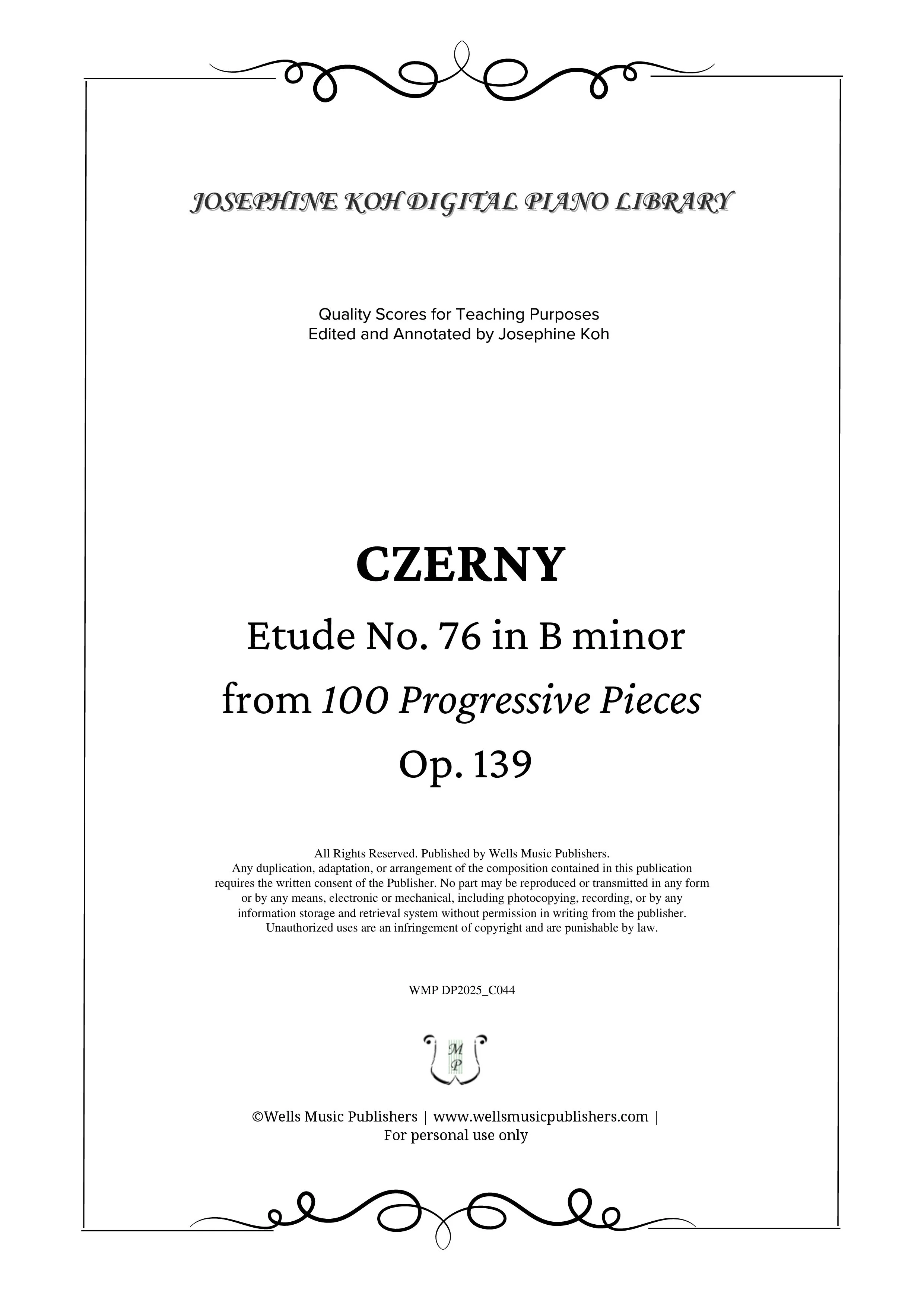 Czerny_Study Op. 139 No. 76 (WMP DP2025_C044)-sf