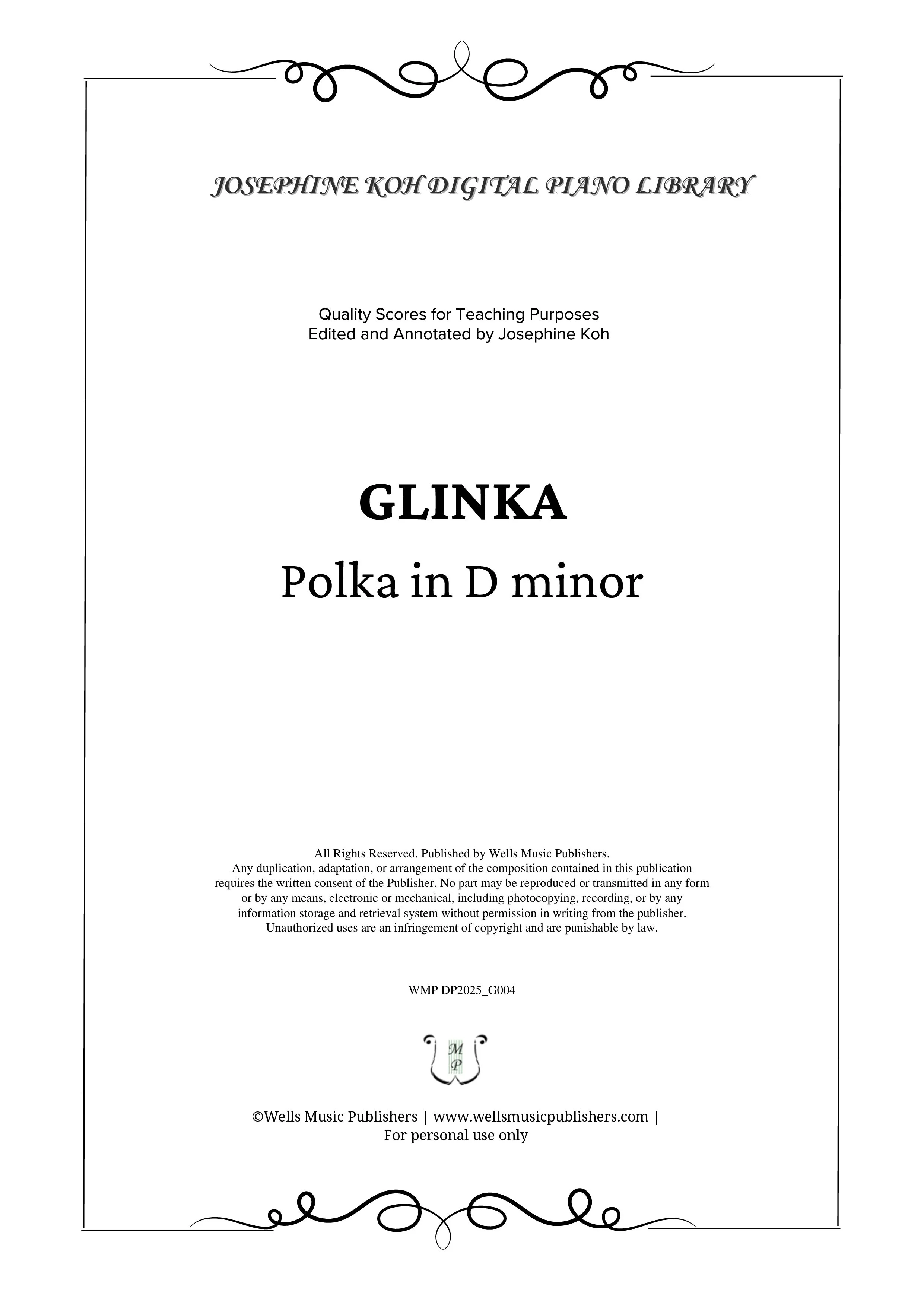 Glinka_Polka in D minor (WMP DP2025_G004)-sf