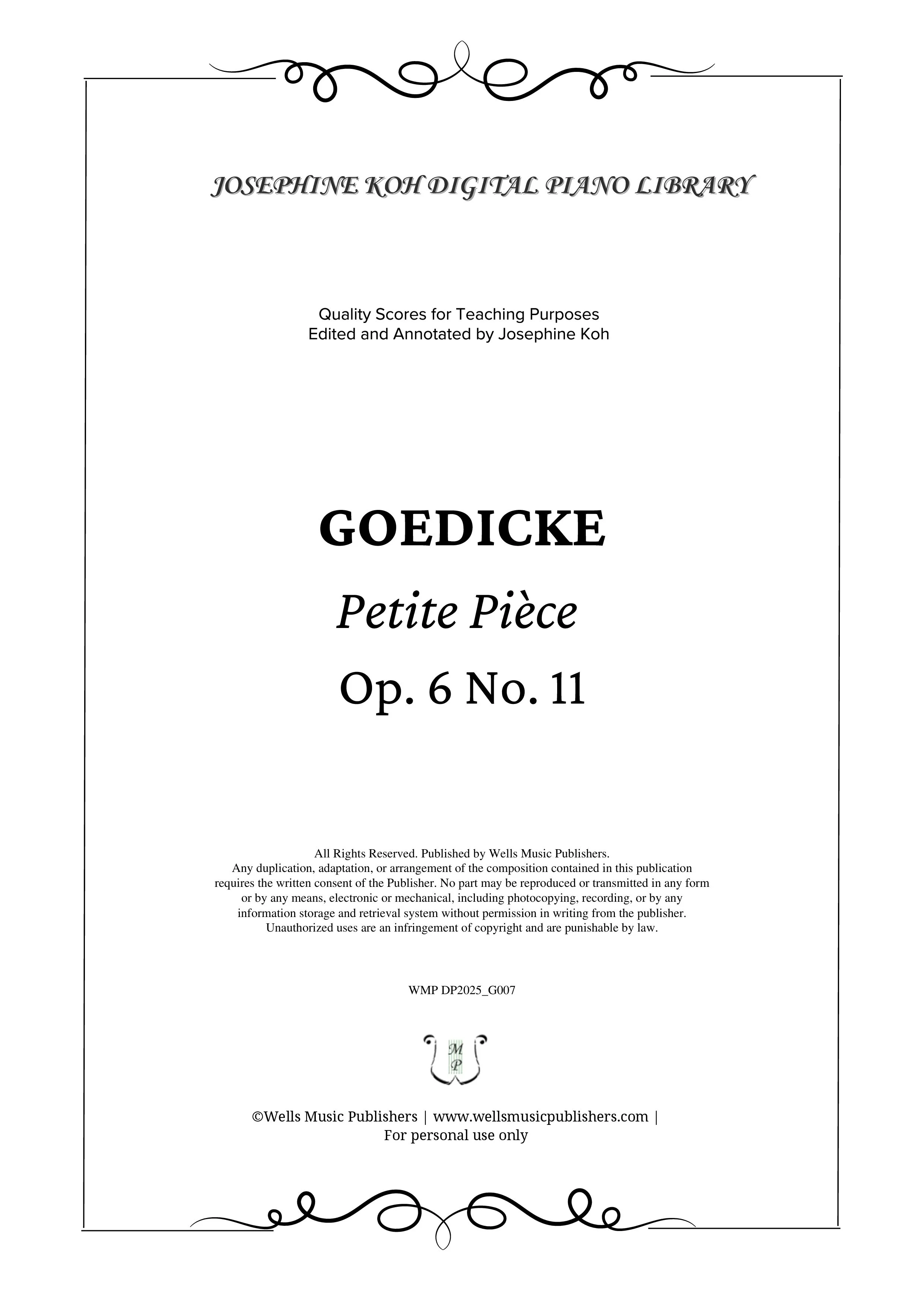 Goedicke_Petite Pièce Op. 6 No. 11 (WMP DP2025_G007)-sf