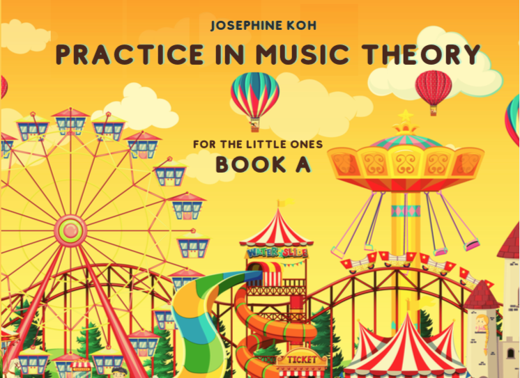 Practice in Music Theory for Little Ones Book A (Mastering Series in FULL COLOUR)