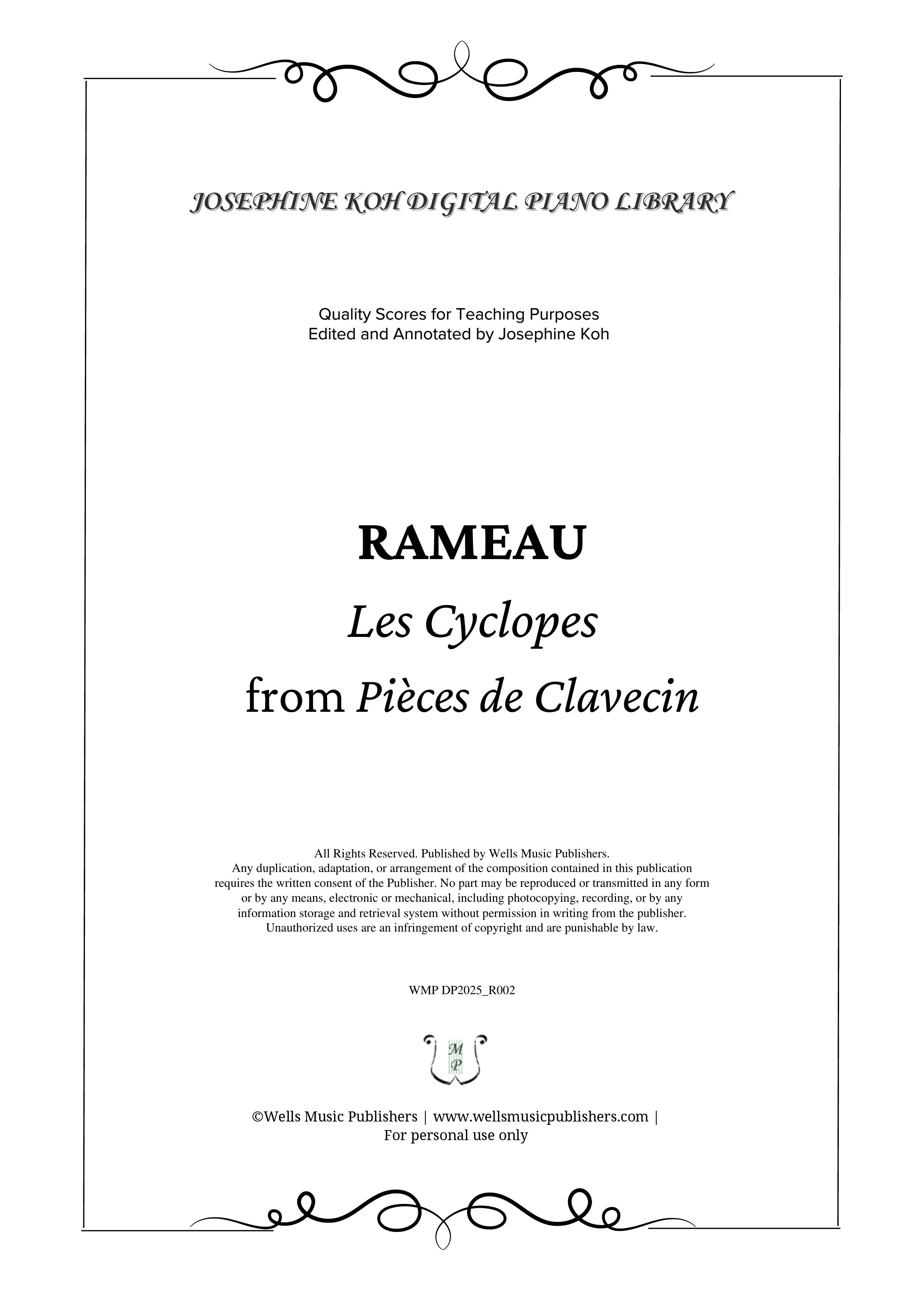 Rameau_Les Cyclopes (from Pièces de Clavecin) (WMP DP2025_R002)-sf