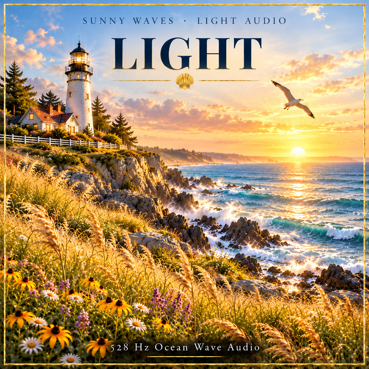 Light — 528 Hz Ocean Wave Audio