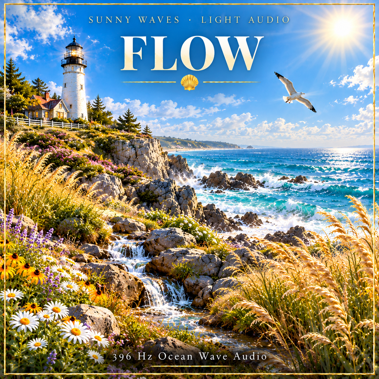 Flow — 396 Hz Ocean Wave Audio