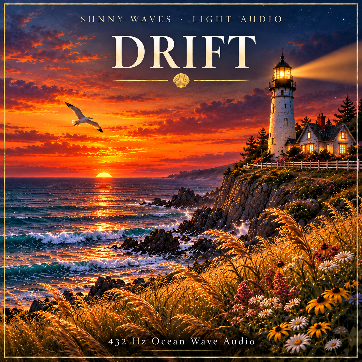 Drift — 432 Hz Ocean Wave Audio