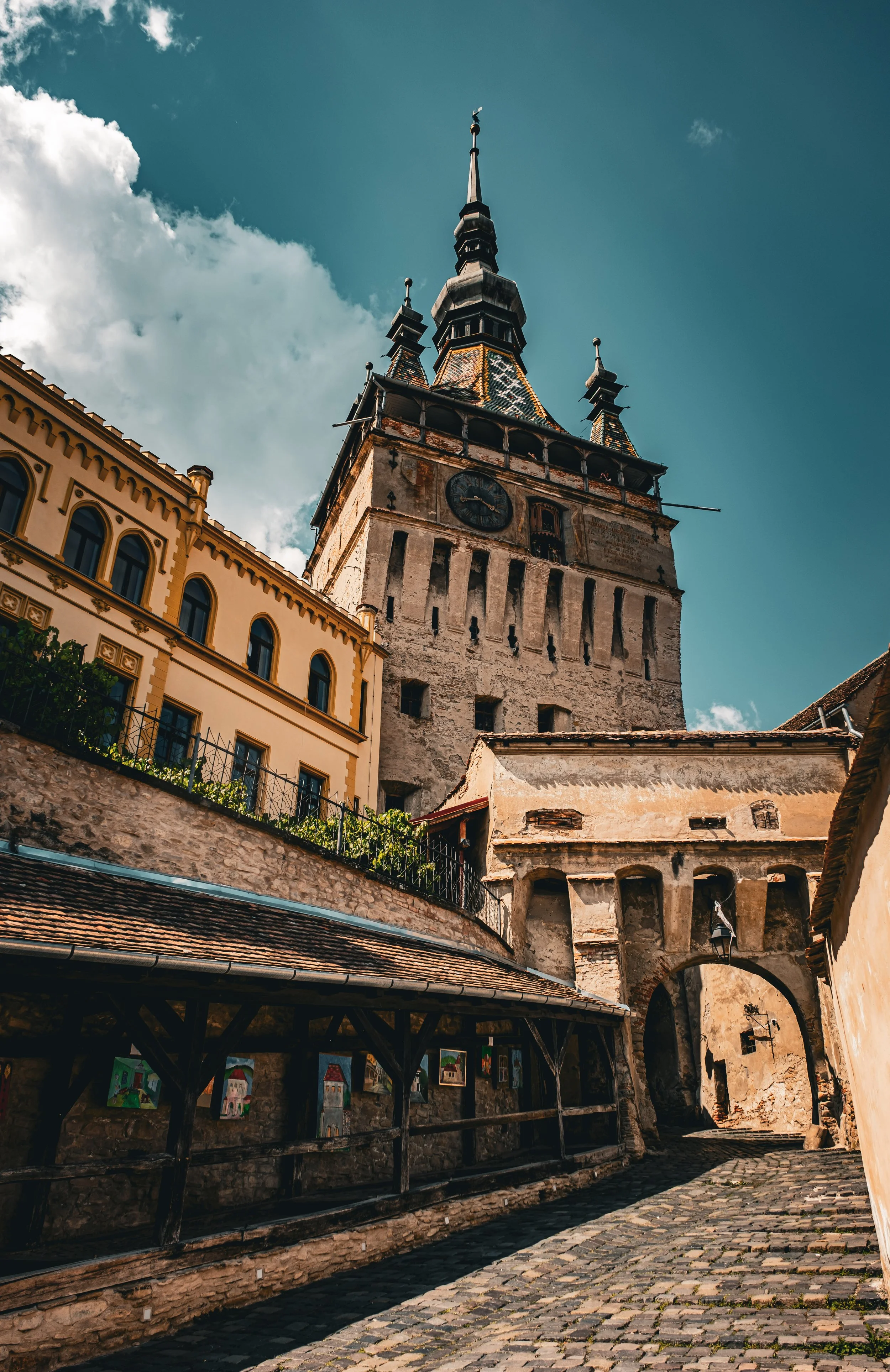 Saxony castle in Romania