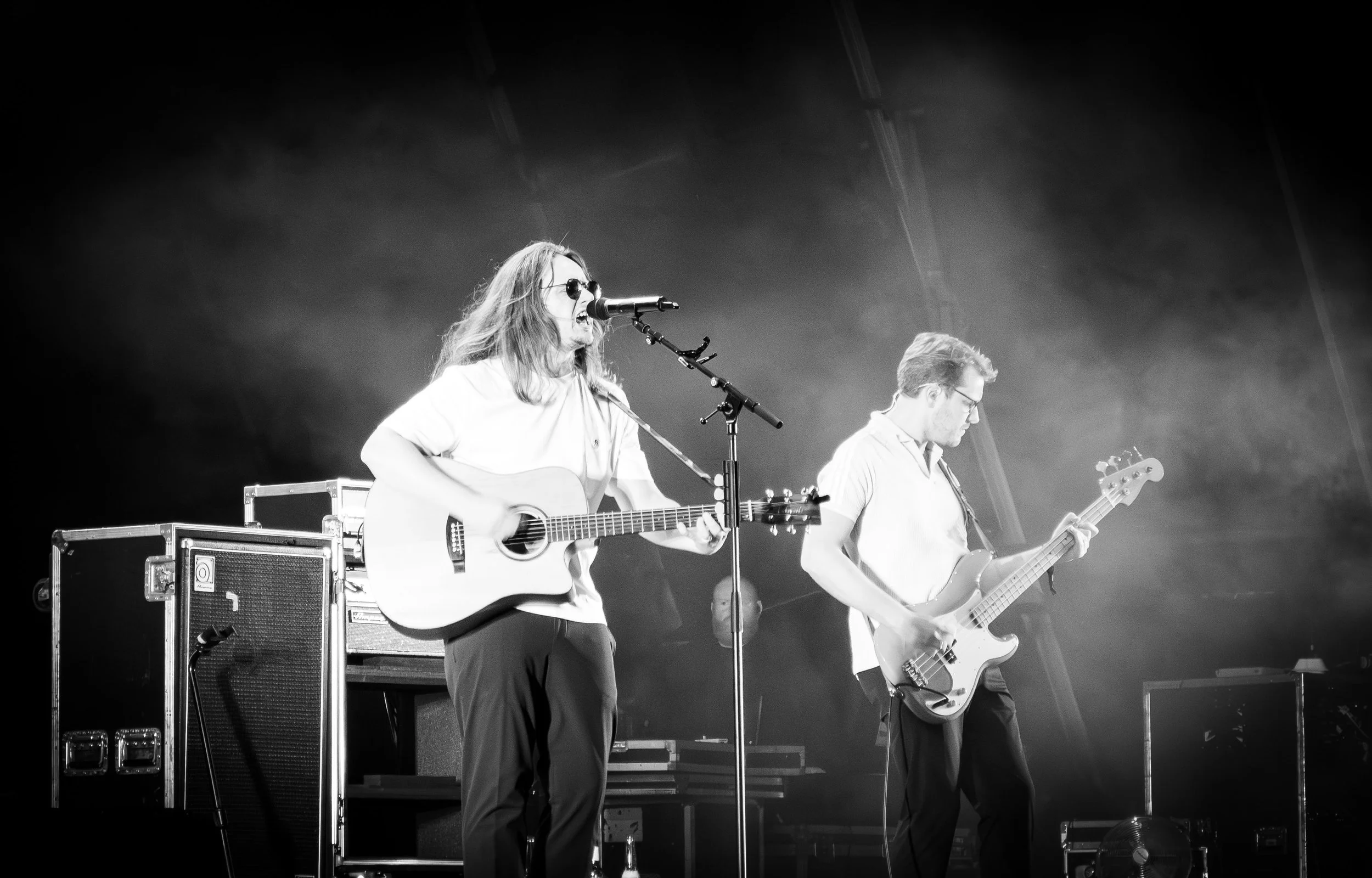 Jamie Webster at a festival