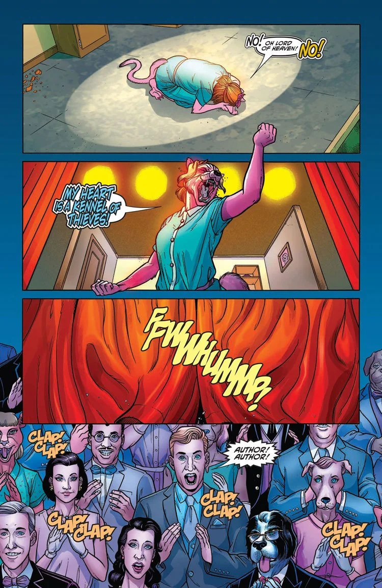 EXIT STAGE LEFT: THE SNAGGLEPUSS CHRONICLES
W: Mark Russell I: Mark Morales C: Paul Mounts
DC
2018