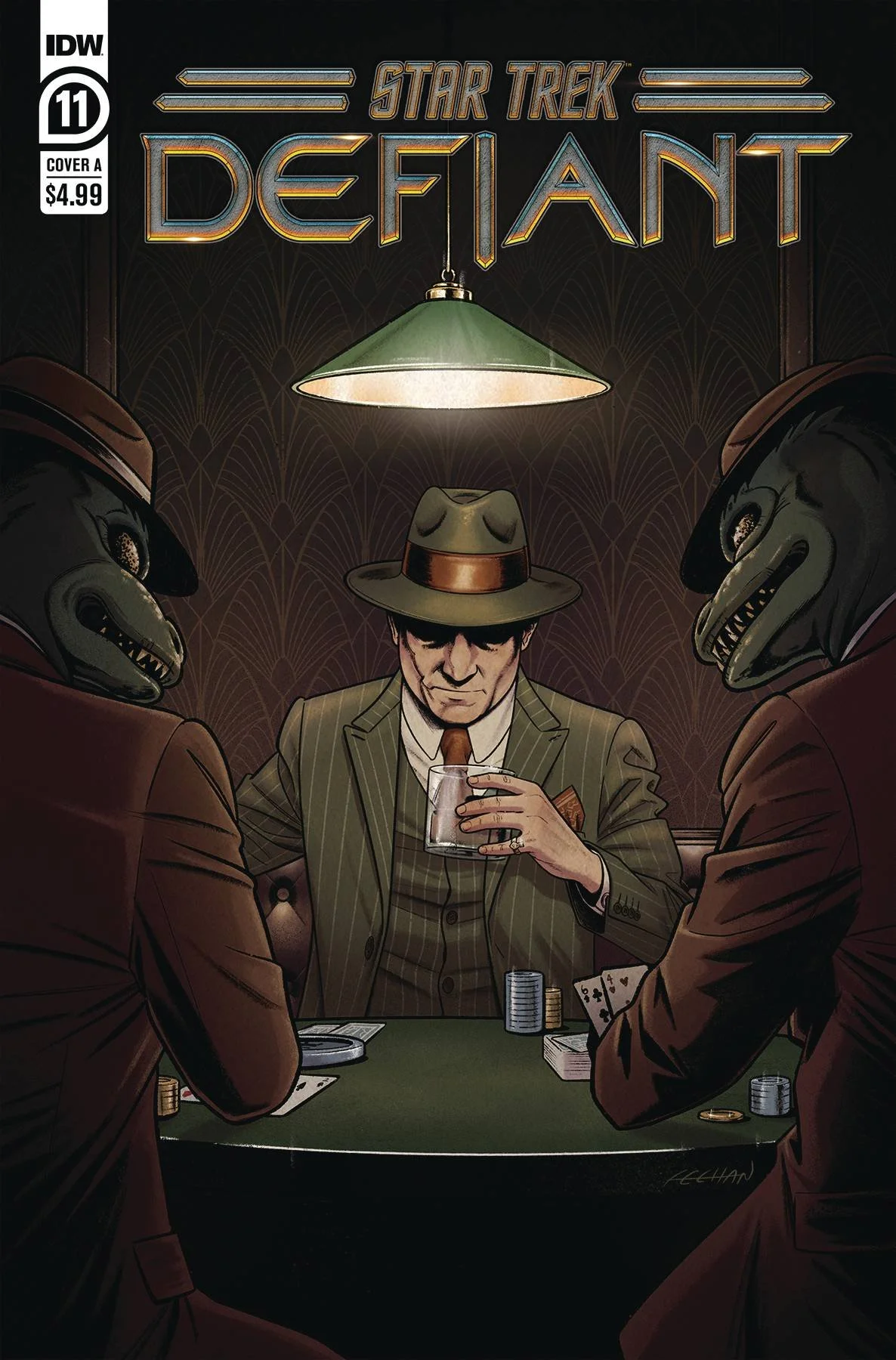 STAR TREK: DEFIANT #11 Cover
Written by Christopher Cantwell
IDW
2024
