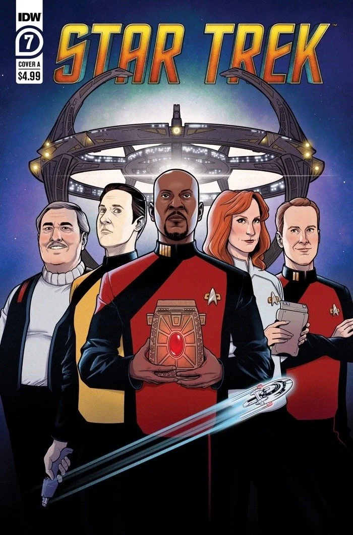 STAR TREK #7 Cover
Written by Jackson Lanzing and Colin Kelly
IDW
2023