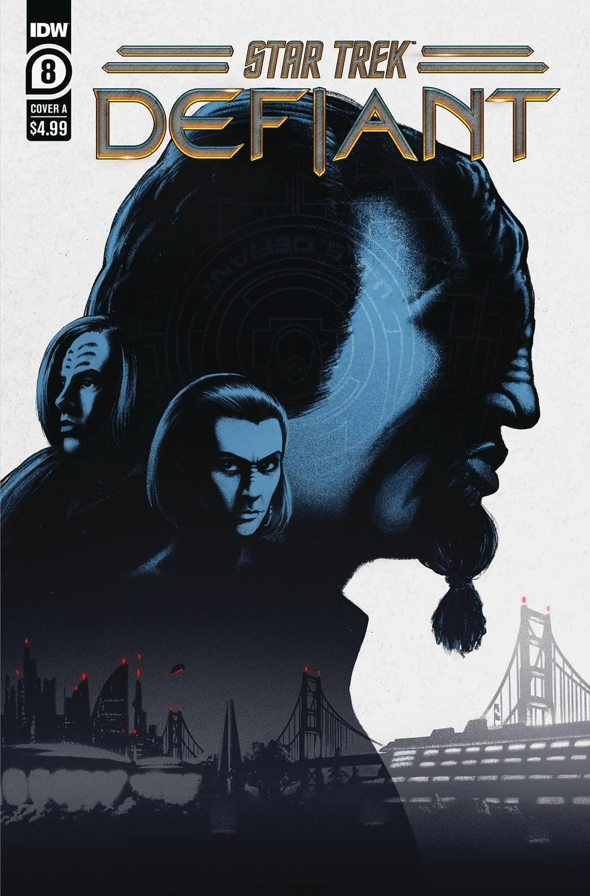 STAR TREK: DEFIANT #8 Cover
Written by Christopher Cantwell
IDW
2023