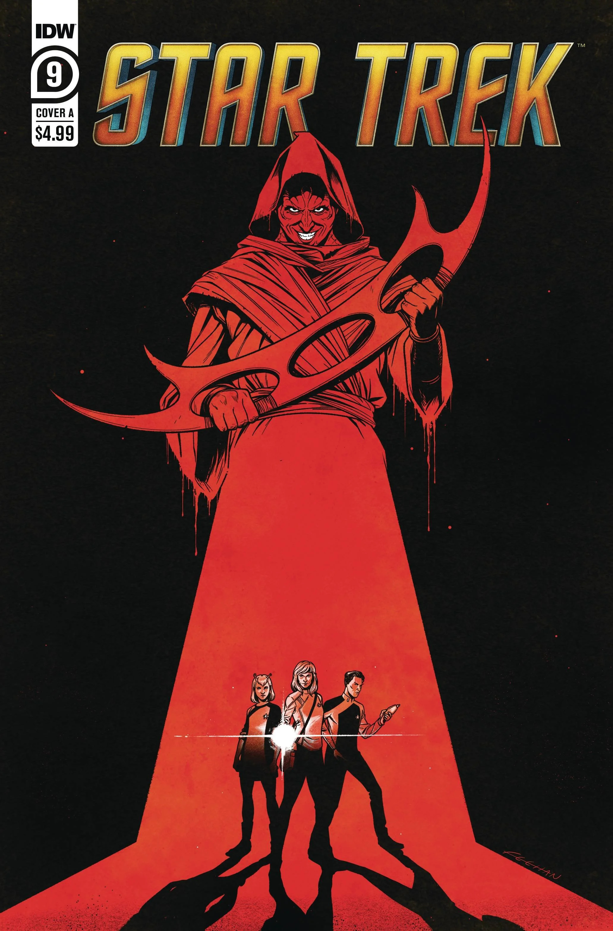 STAR TREK #9 Cover
Written by Jackson Lanzing and Colin Kelly
IDW
2023