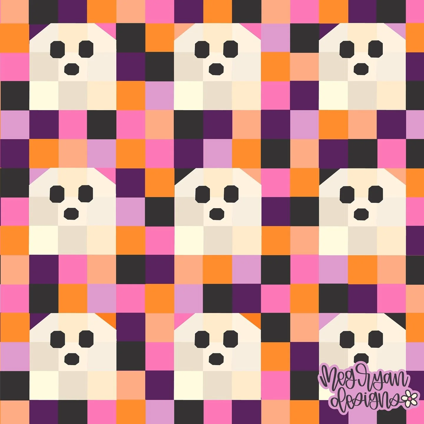 👻🍂 Quilted cuties but make it spooky season chic ✨
This little patchwork ghost party is my take on the #drawntoautumn2025 Challenge  soft cozy vibes with a Halloween twist.
Prompt: Quilts and Knits 

HOSTS:
@theinkingrose 
@dreasdoodles 
@createdby