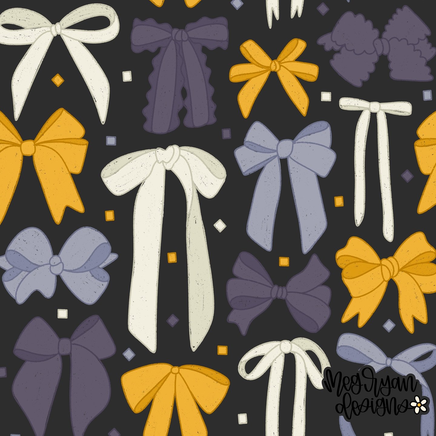 Who's ready for 2026!? 🎊🎉 work is so hard this week 😅

hand drawn bows &bull; whimsical bow pattern &bull; neutral color palette &bull; moody background &bull; coquette inspired &bull; feminine design &bull; soft neutrals &bull; playful illustrati