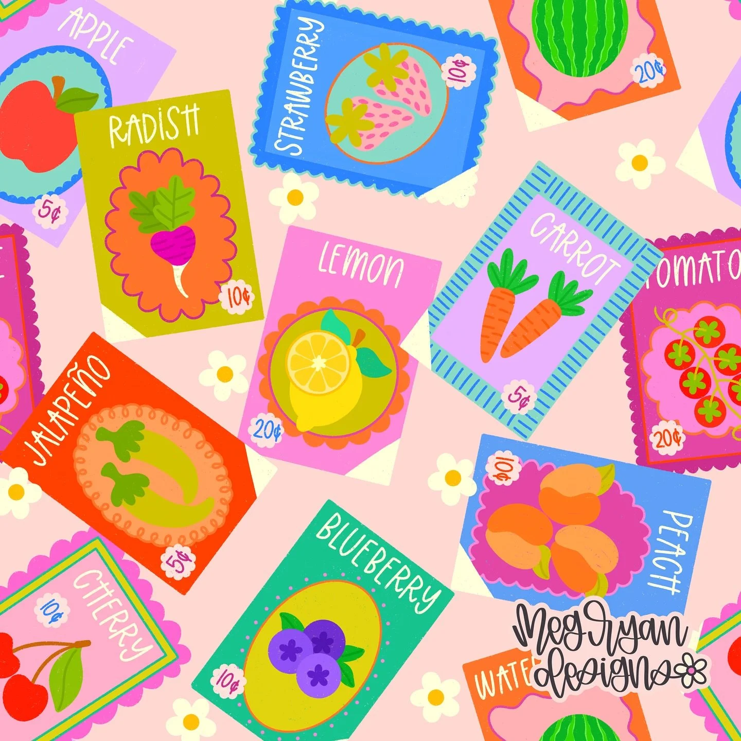 First pattern of 2026 🌱✨ It feels really good to slow down, take my time, and step back after such a fast paced December full of challenges. This is also a redo from a pattern I did last year from an art challenge. 

Now it&rsquo;s time to plan the 