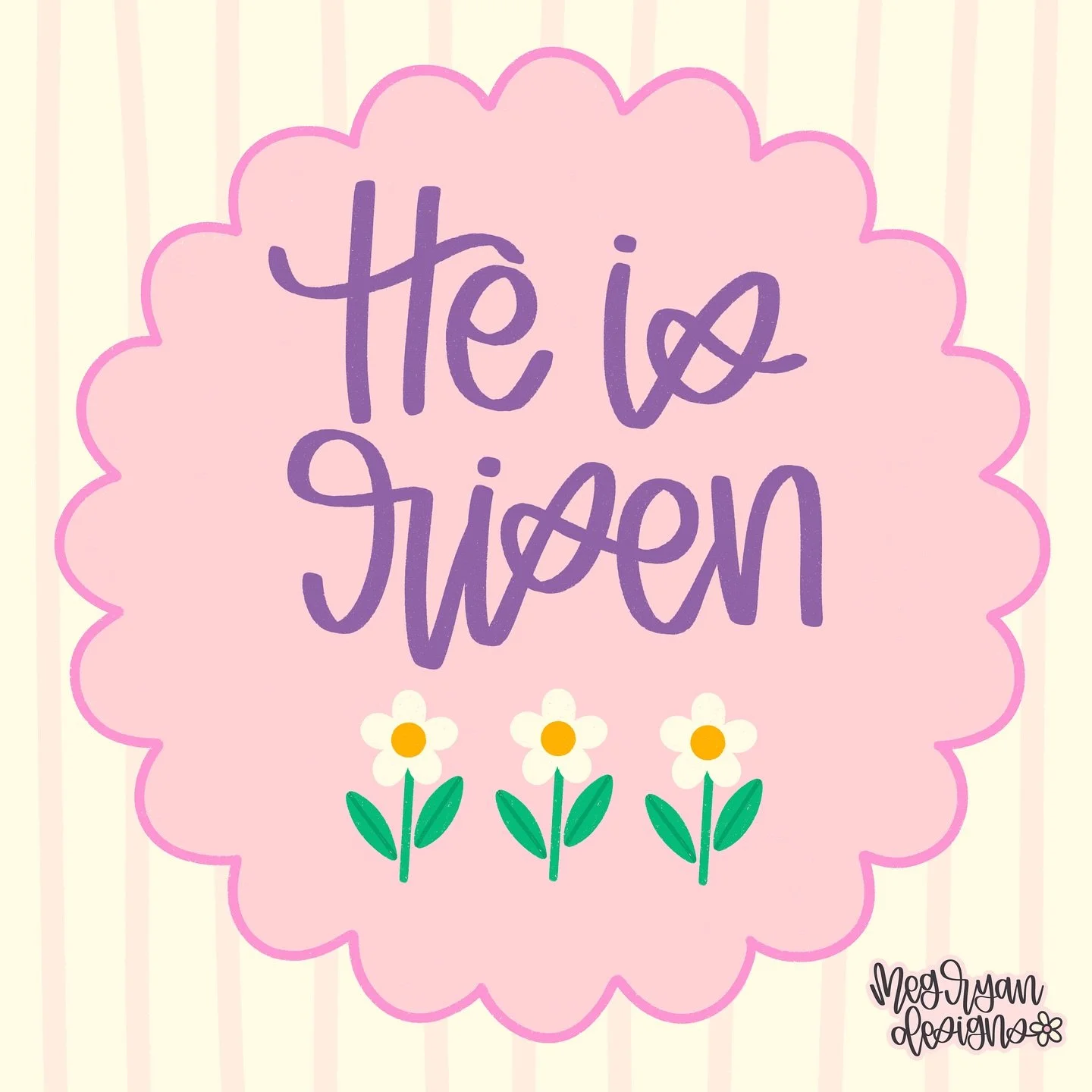 He is Risen!! ☀️

Hope everyone had a great Easter 🩷