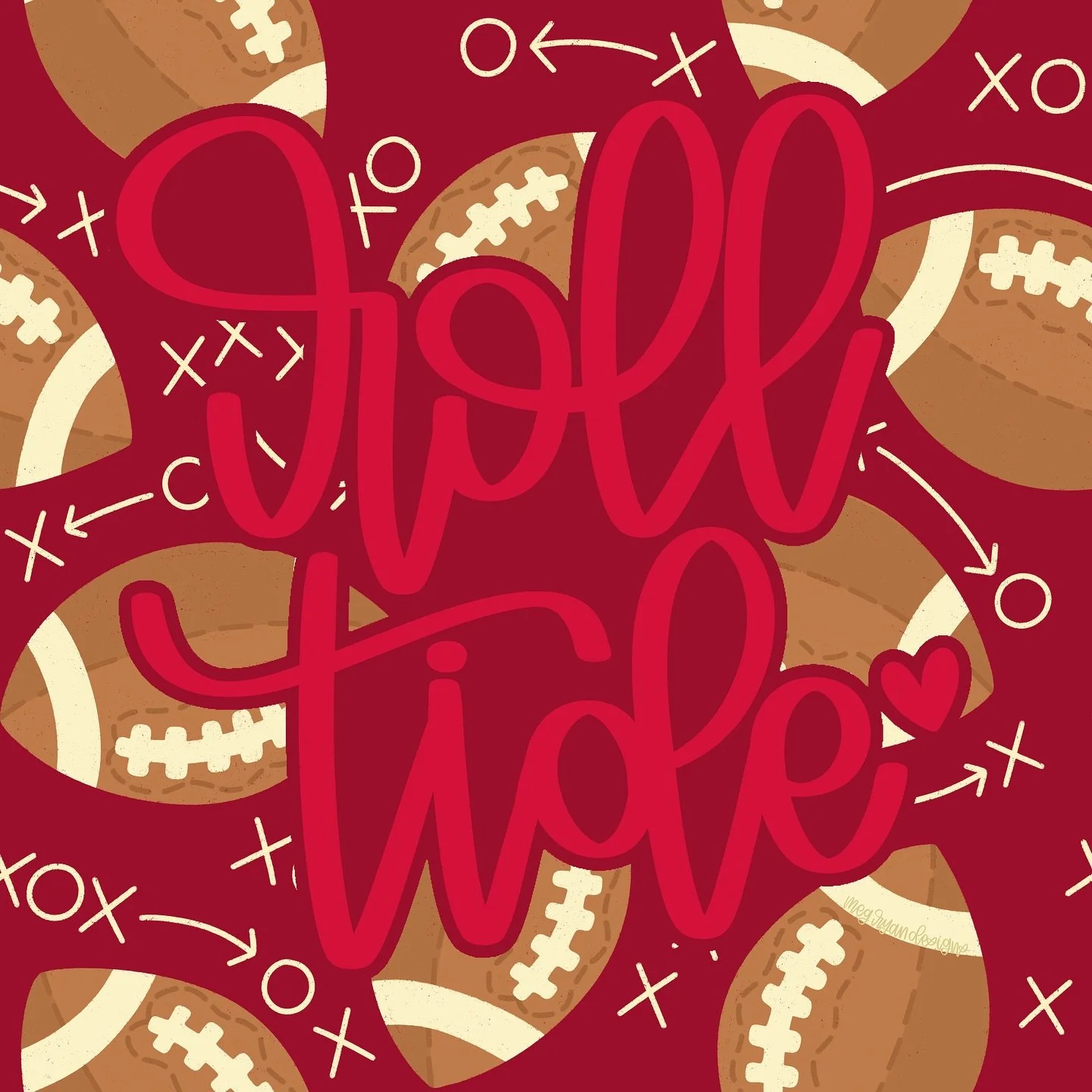 Come on Football Boys (iykyk) &hearts;️🐘

Meg Ryan Designs | Football Illustration | Alabama Football | Roll Tide | Crimson Tide | Beat Georgia | College Football | Game Day Art | Football Season | Hand Lettering | Sports Illustration | Collegiate D