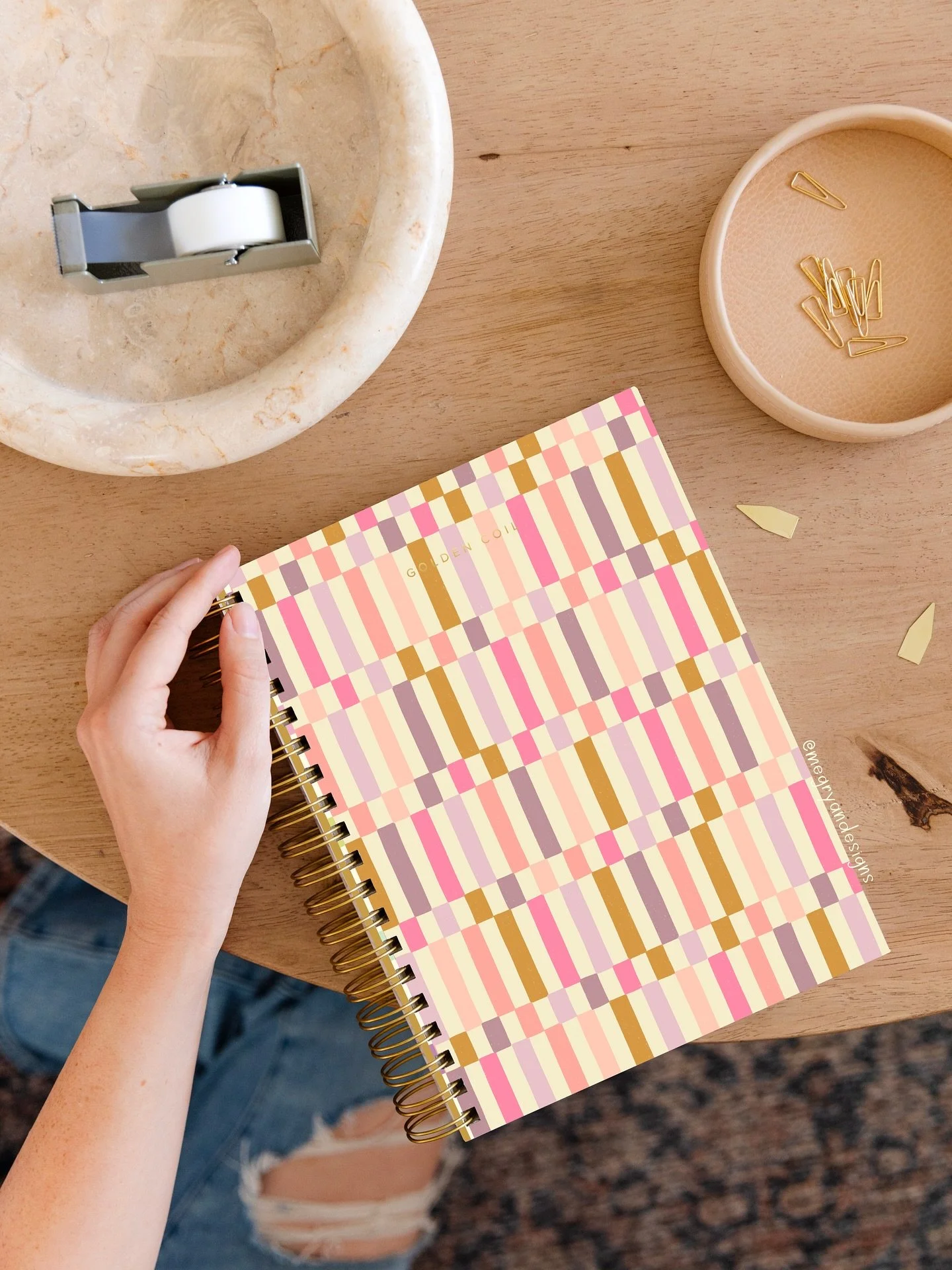 My @golden.coil submission ✨🩷

Meg Ryan Designs | Golden Coil Design Contest | Surface Pattern Design | Hand Drawn Pattern | Whimsical Design | Colorful Patterns | Retro Inspired | Playful Stripes | Pink Aesthetic | Planner Cover Design | Geometric 
