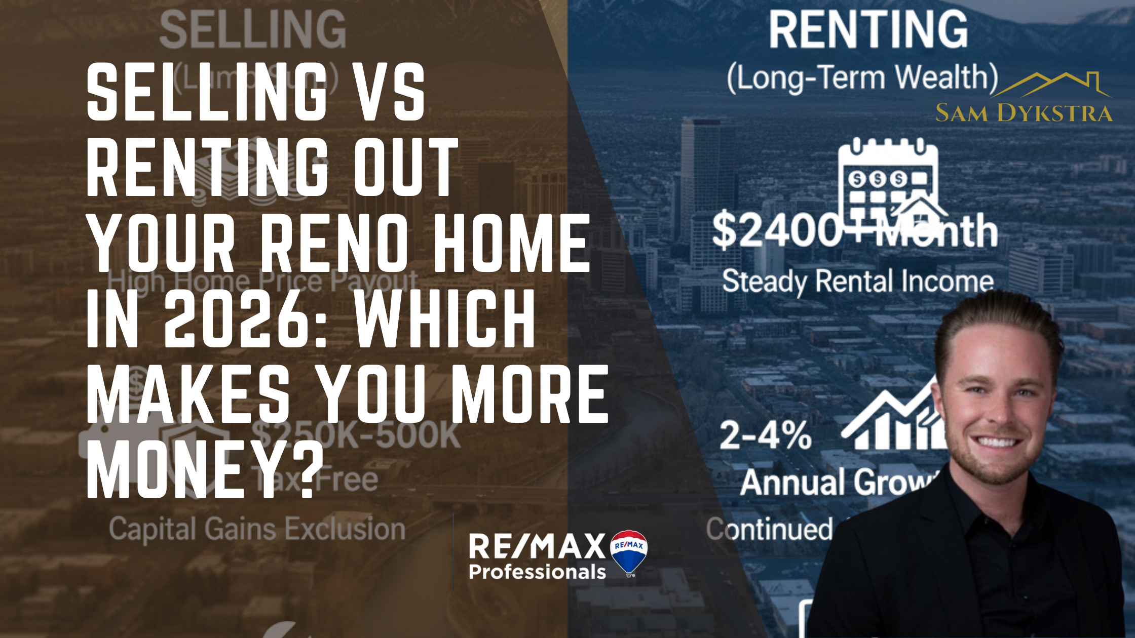 Selling vs Renting Out Your Reno Home in 2026: Which Makes You More Money?