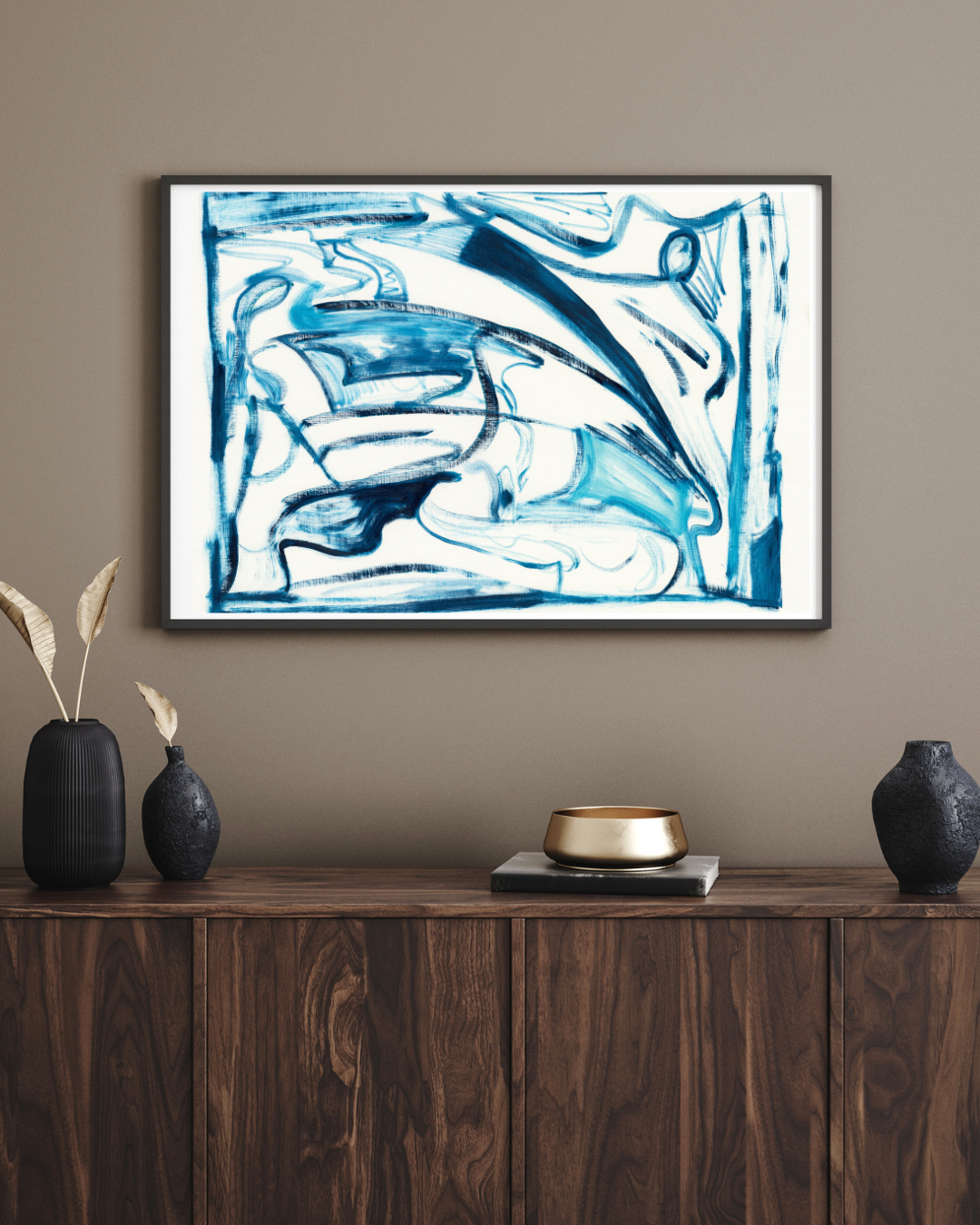 Brown Modern Minimal Living Room Horizontal Wall Art Poster Frame Mockup Instagram Post (2).png