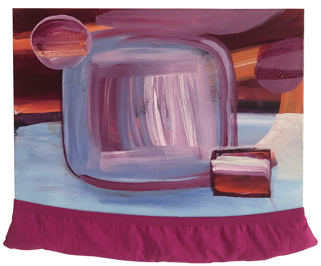 Cerise, 2019, Mixed media, 14 x 16 inches