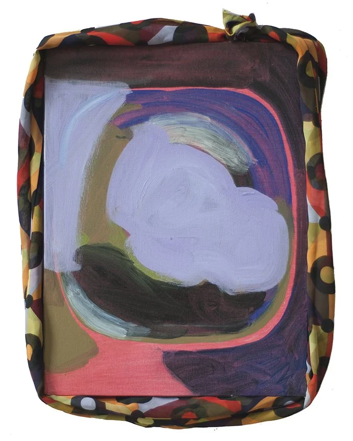 Violet, 2019, Mixed media, 17 x 13 inches