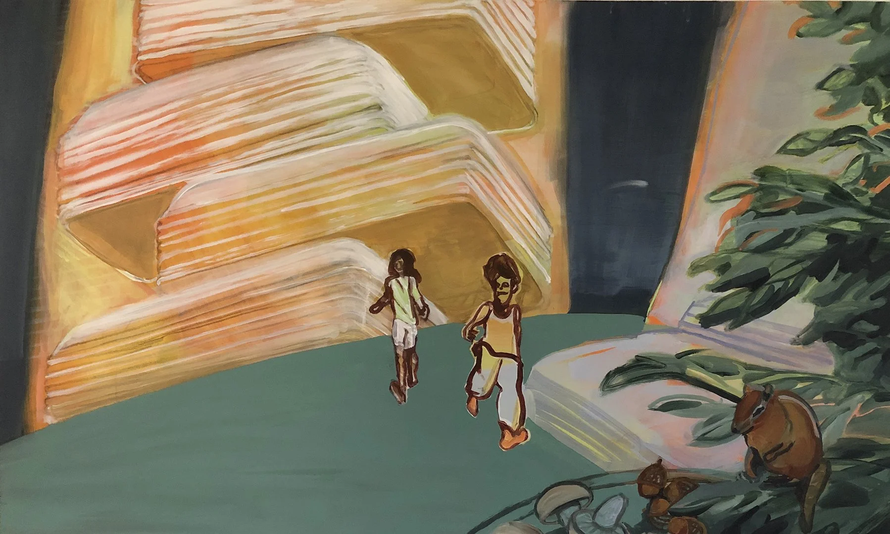 Neowise, 2020, Acrylic on canvas