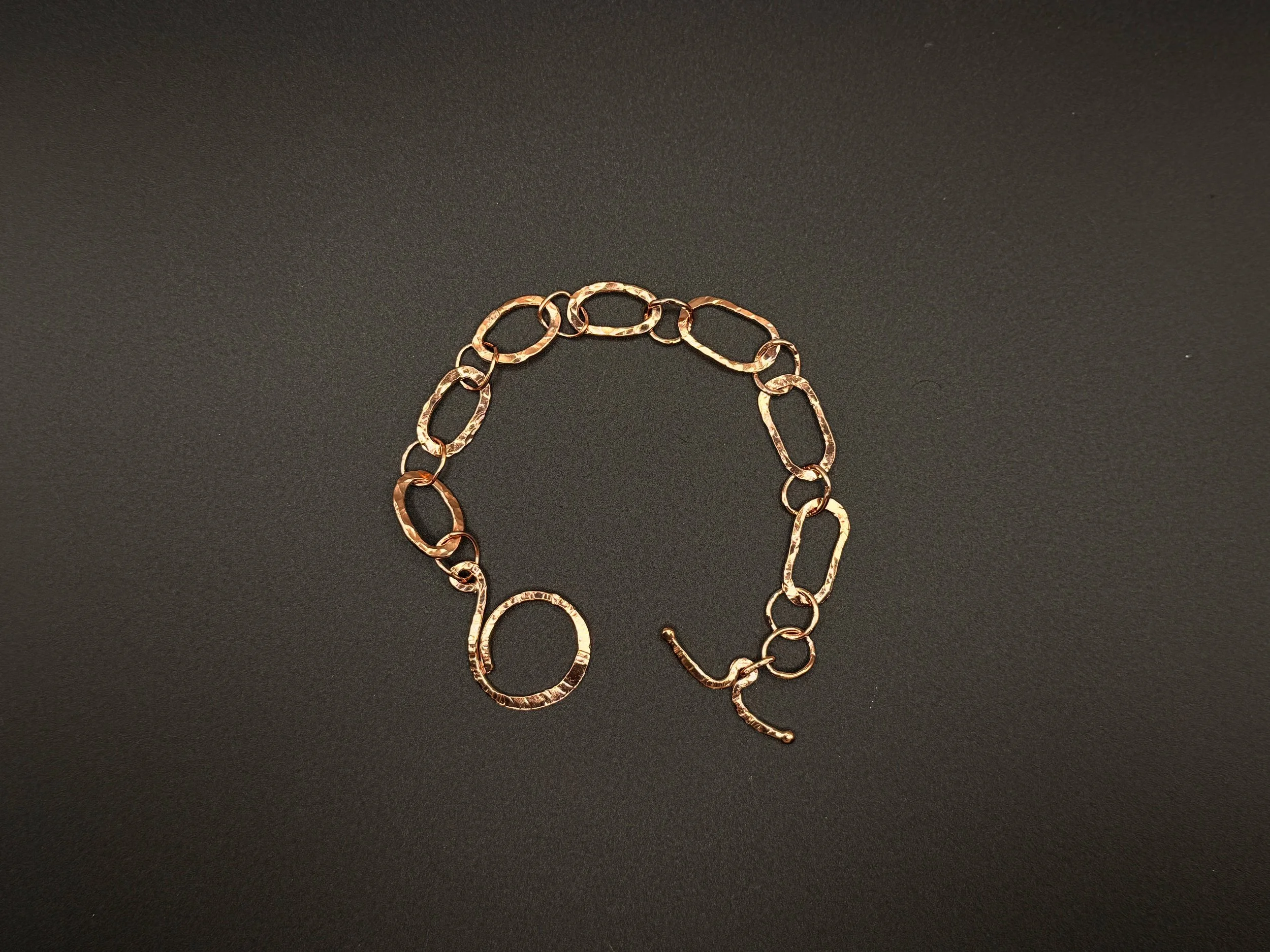 bracelet:  copper