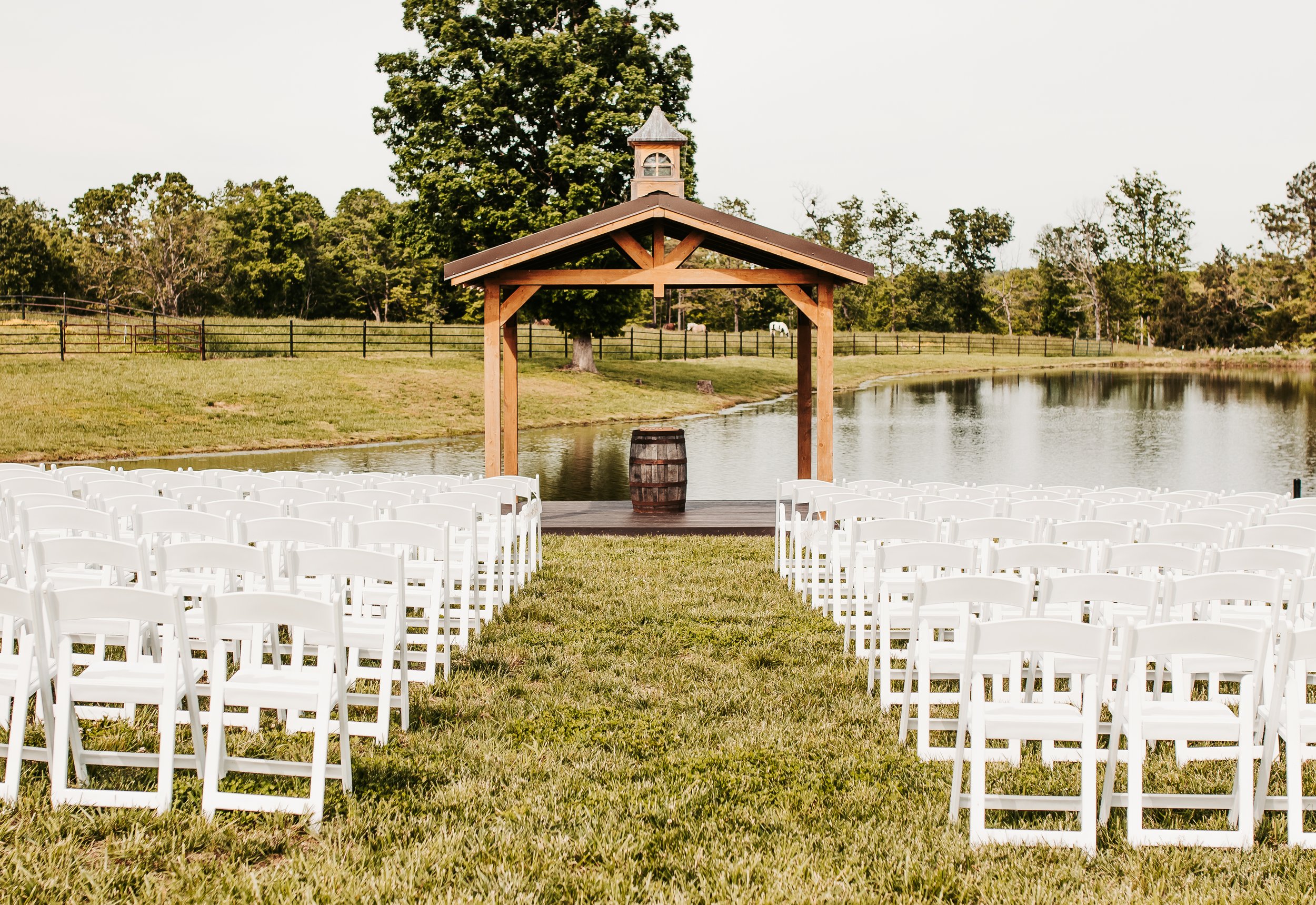 outdoor wedding chapel
