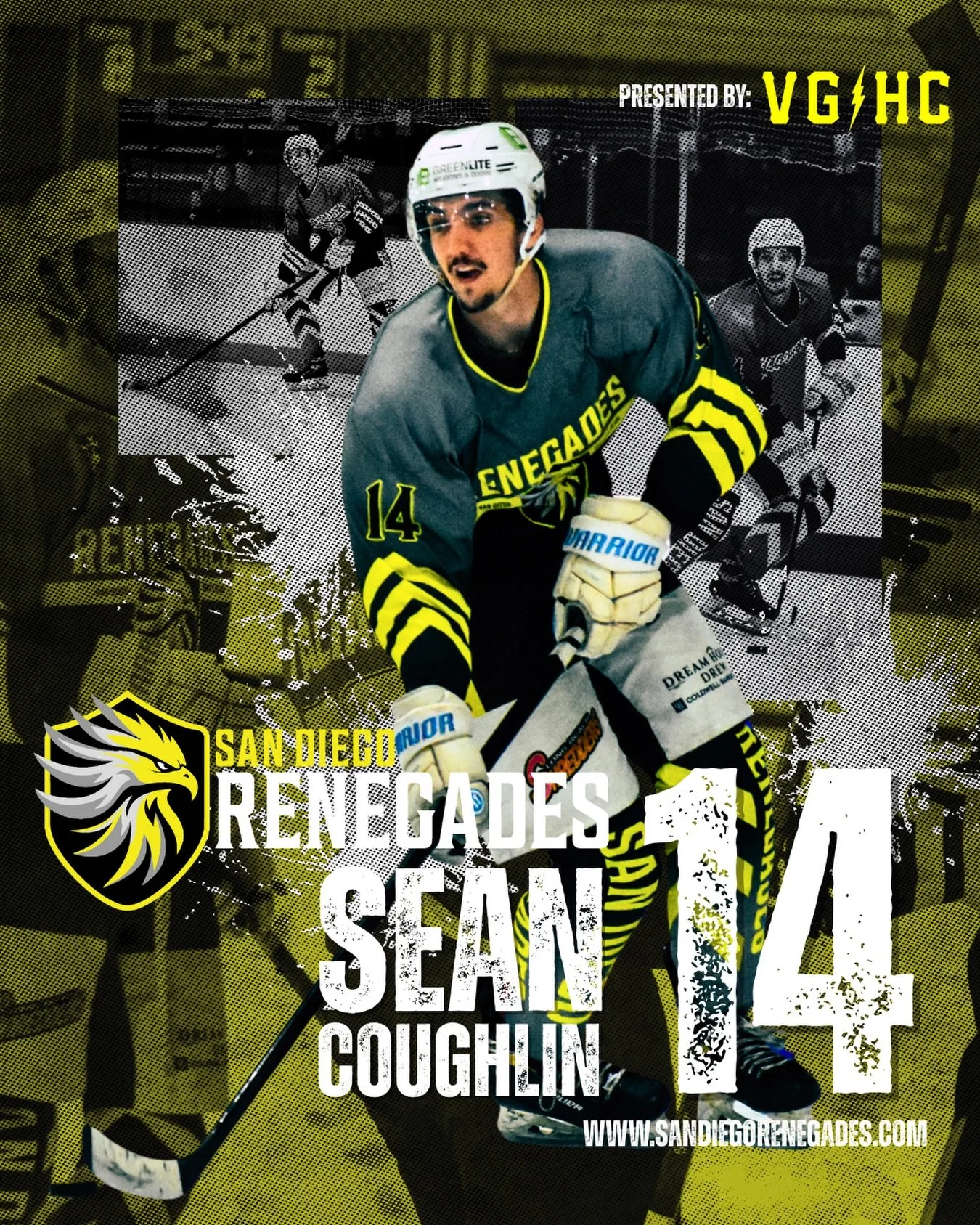 PLAYER SPOTLIGHT : THE YOUNG GUNS
Presented by @violentgentlemen

Help us welcome defenseman Sean Coughlin out of San Clemente, CA. A smooth-skating, right handed blueliner who&rsquo;s logged serious minutes through the Southern California pipeline, 