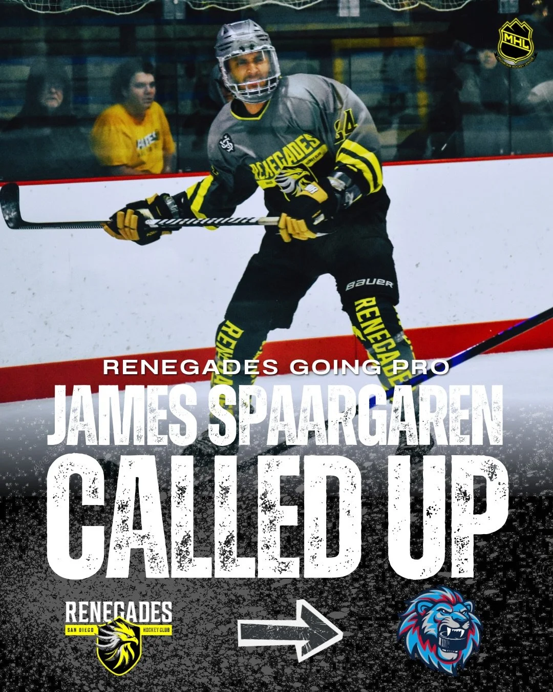 🚨 PRO CALL-UP ALERT! 🚨

Huge news, our guy James Spaargaren has officially been called up to play pro hockey with the @peedeeicecats in the Federal Prospects Hockey League (FPHL)! This is a massive moment not just for James, but for our entire prog