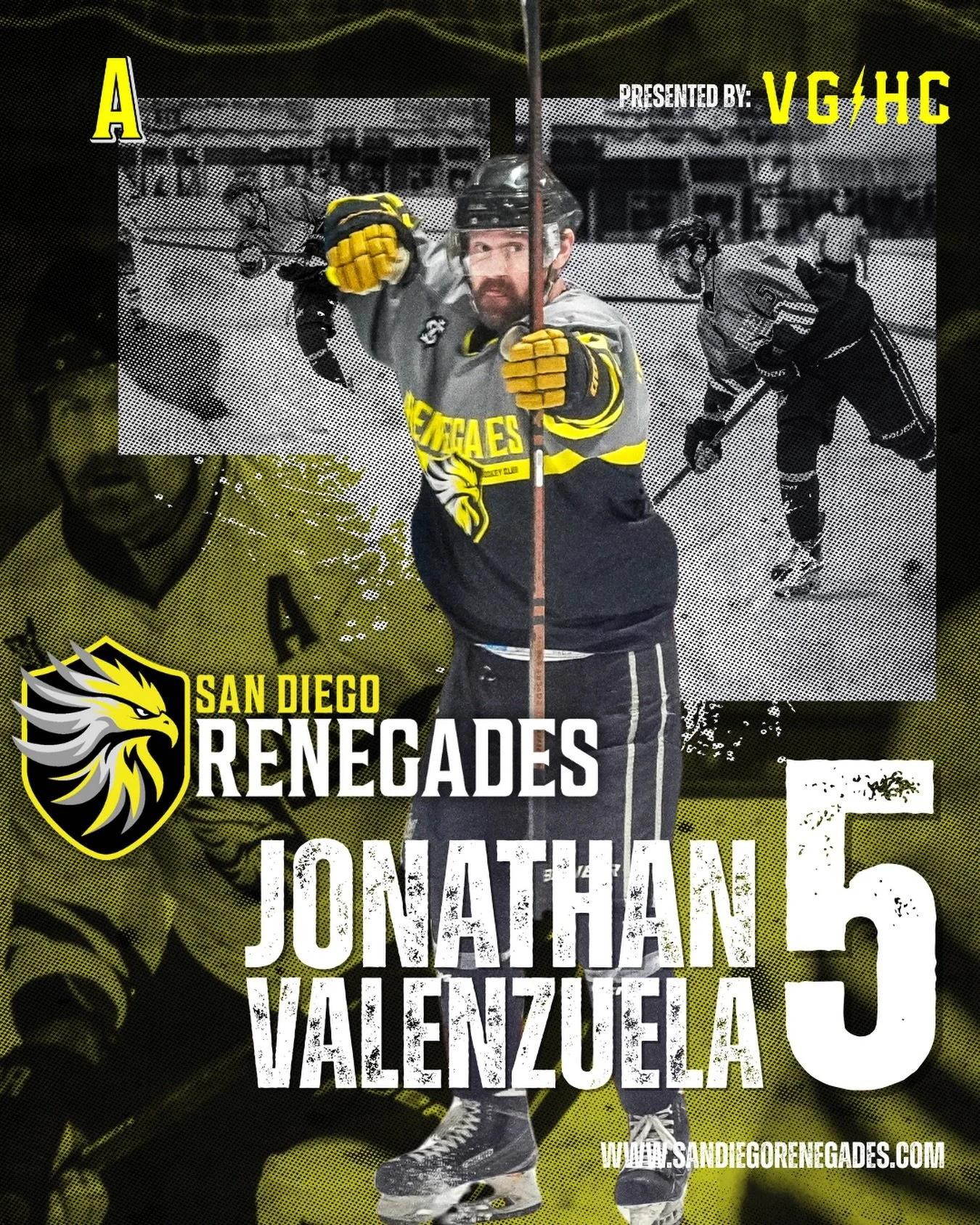 PLAYER SPOTLIGHT : THE BACKBONE

Meet our Assistant Captain Jon Valenzuela @doctagonzo a cornerstone of this team on and off the ice.

Solid. Reliable. Always composed. A true shut-down defenseman who takes pride in doing the hard, unglamorous work t