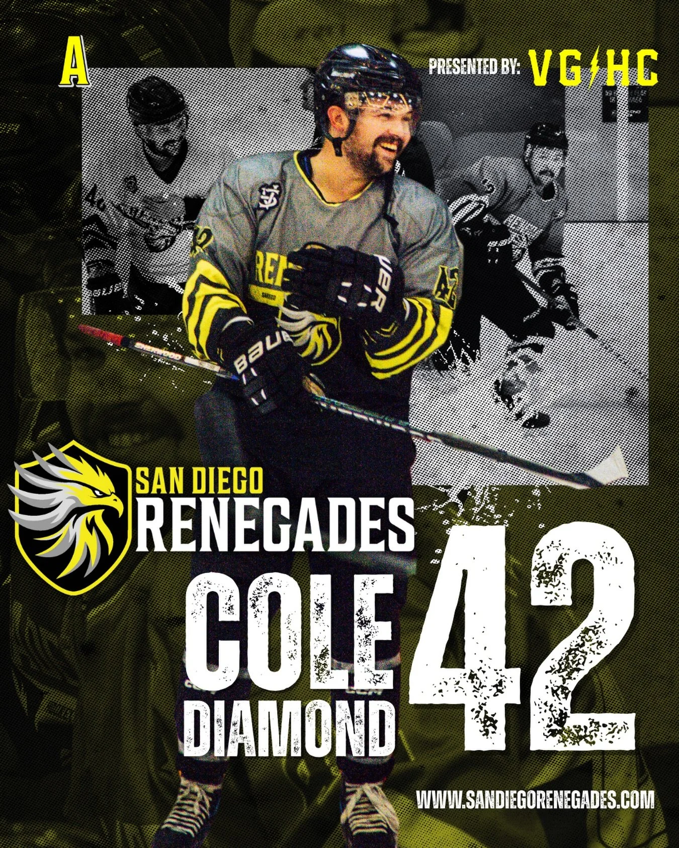 PLAYER SPOTLIGHT : THE BIRTHDAY BOY

Assistant Captain Cole Diamond is one of the most important pieces of this organization on and off the ice.

A monster on the ice, plays anywhere we need him. Big goals in big moments. Takes the biggest fights, an