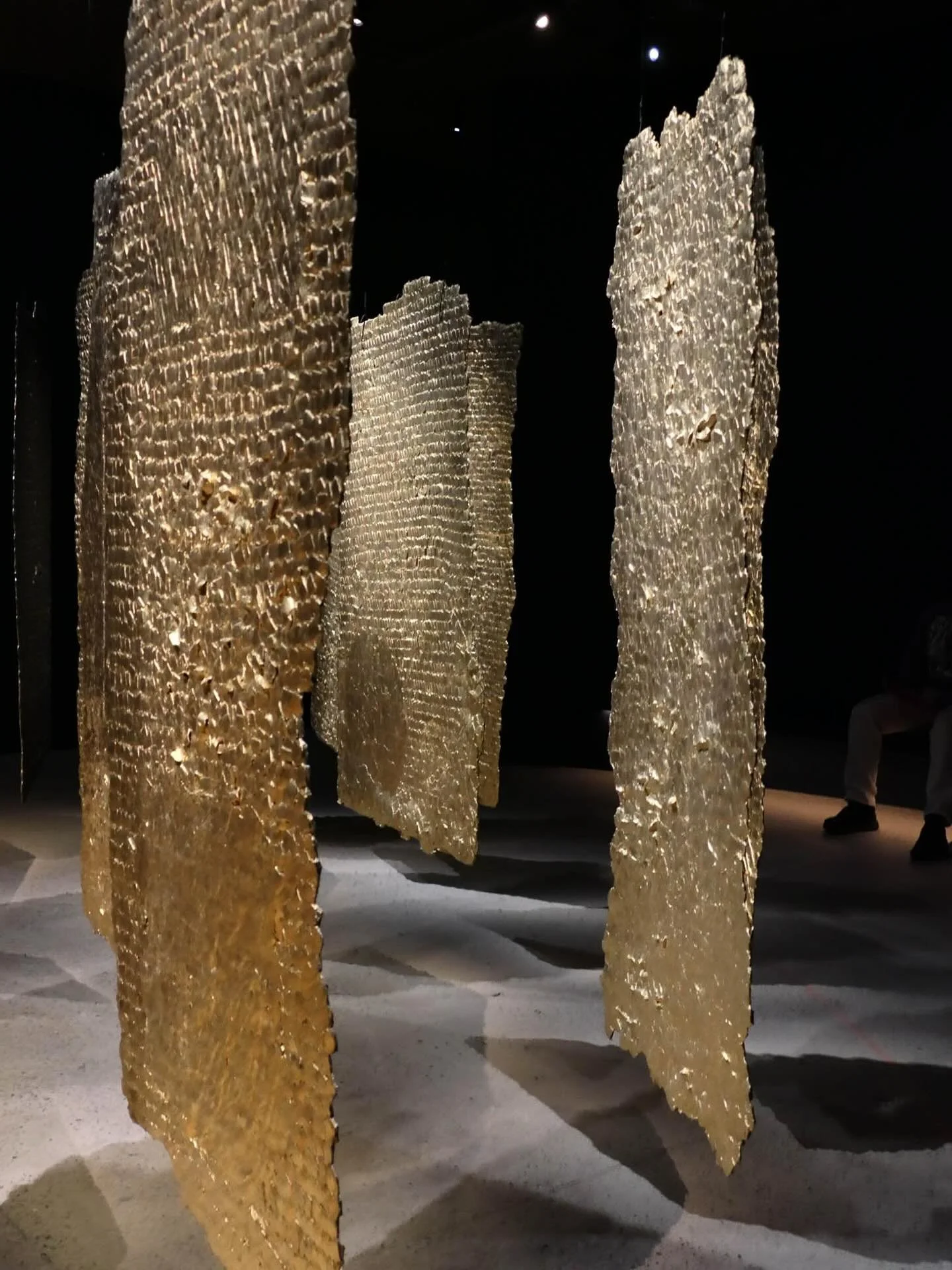 Olga de Amaral / Foundation Cartier Paris &lsquo;Estelas series&rsquo; @olgadeamaral