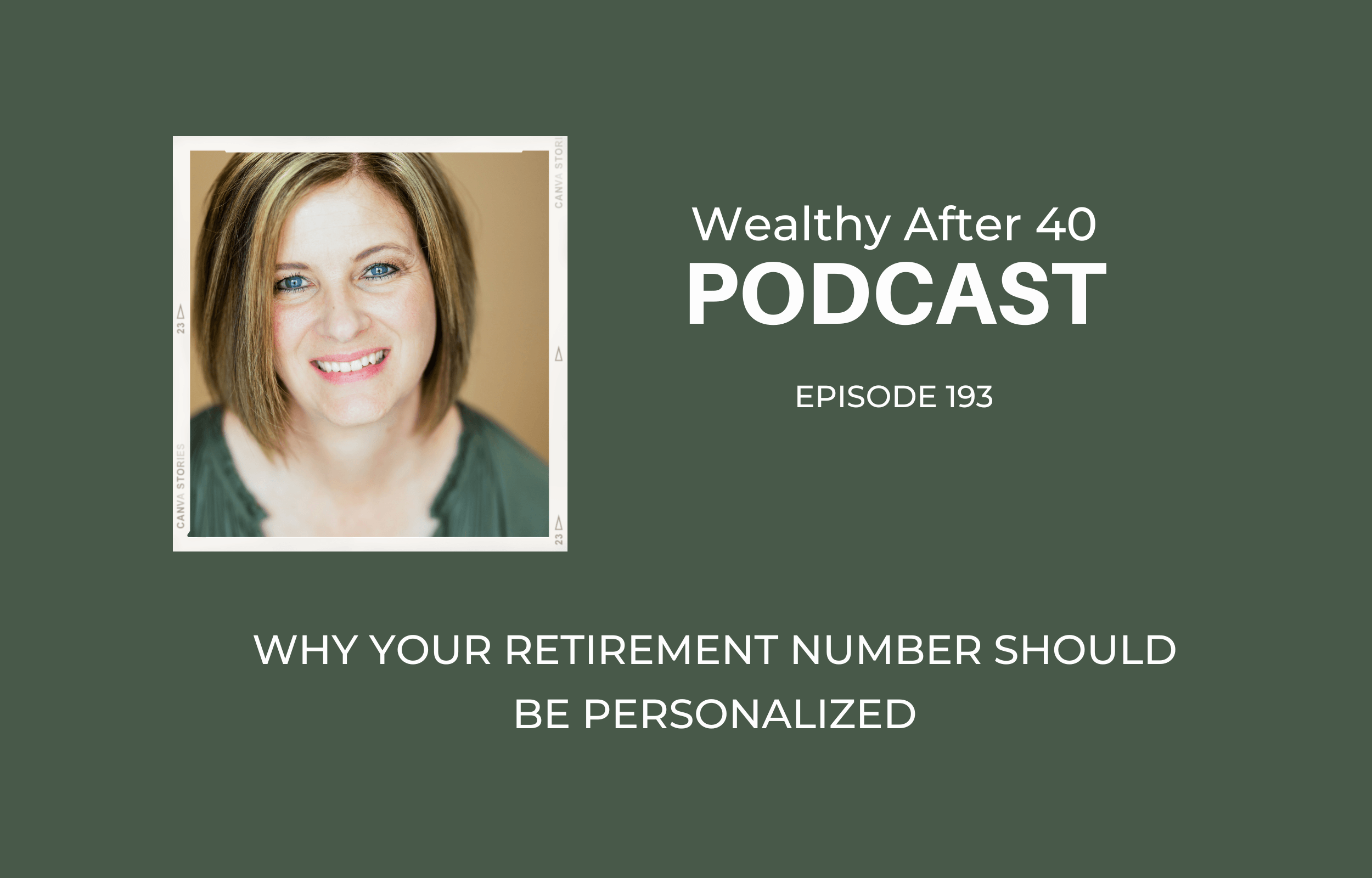 Why Your Retirement Number Should Be Personalized