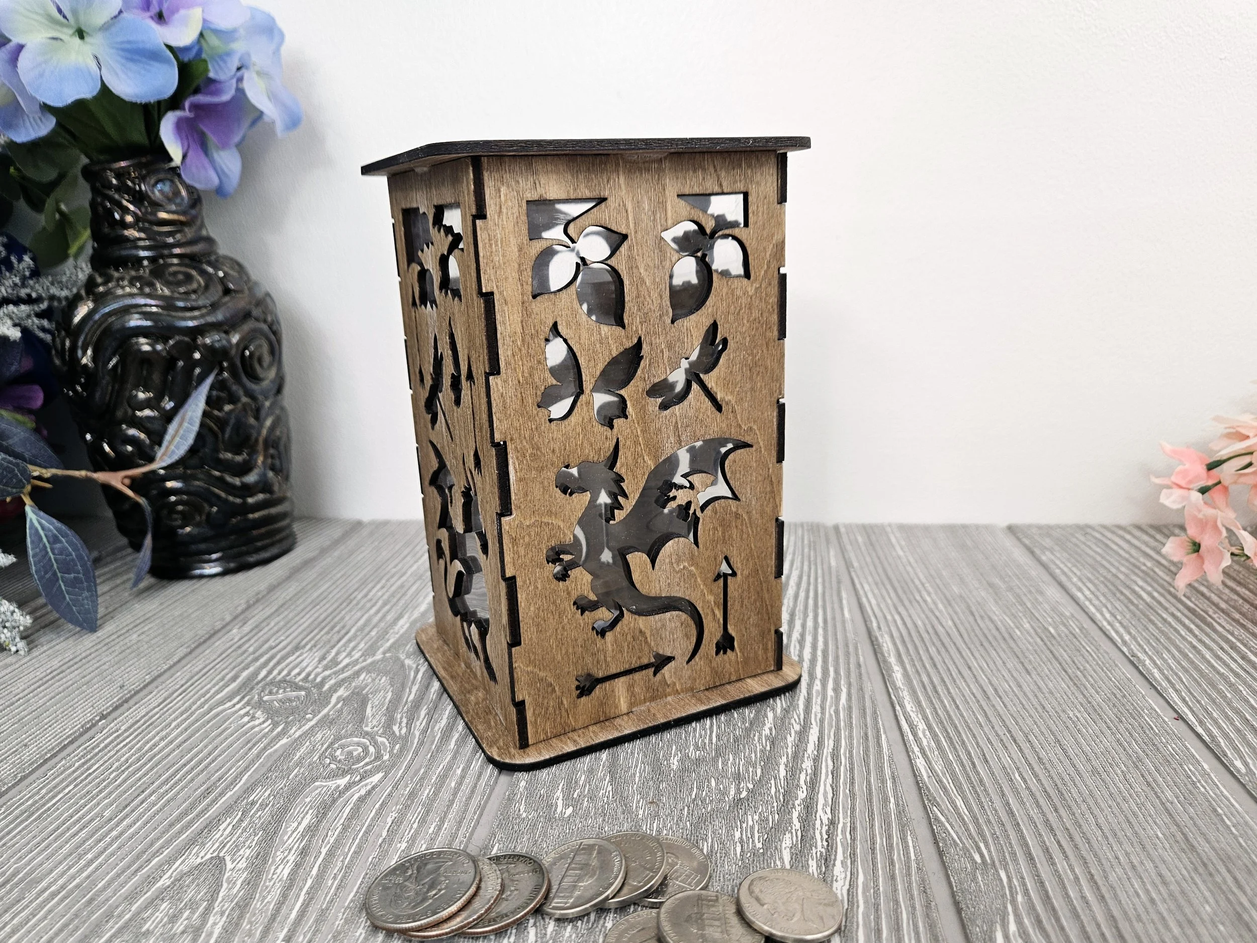 Money Bank Dragon Coins