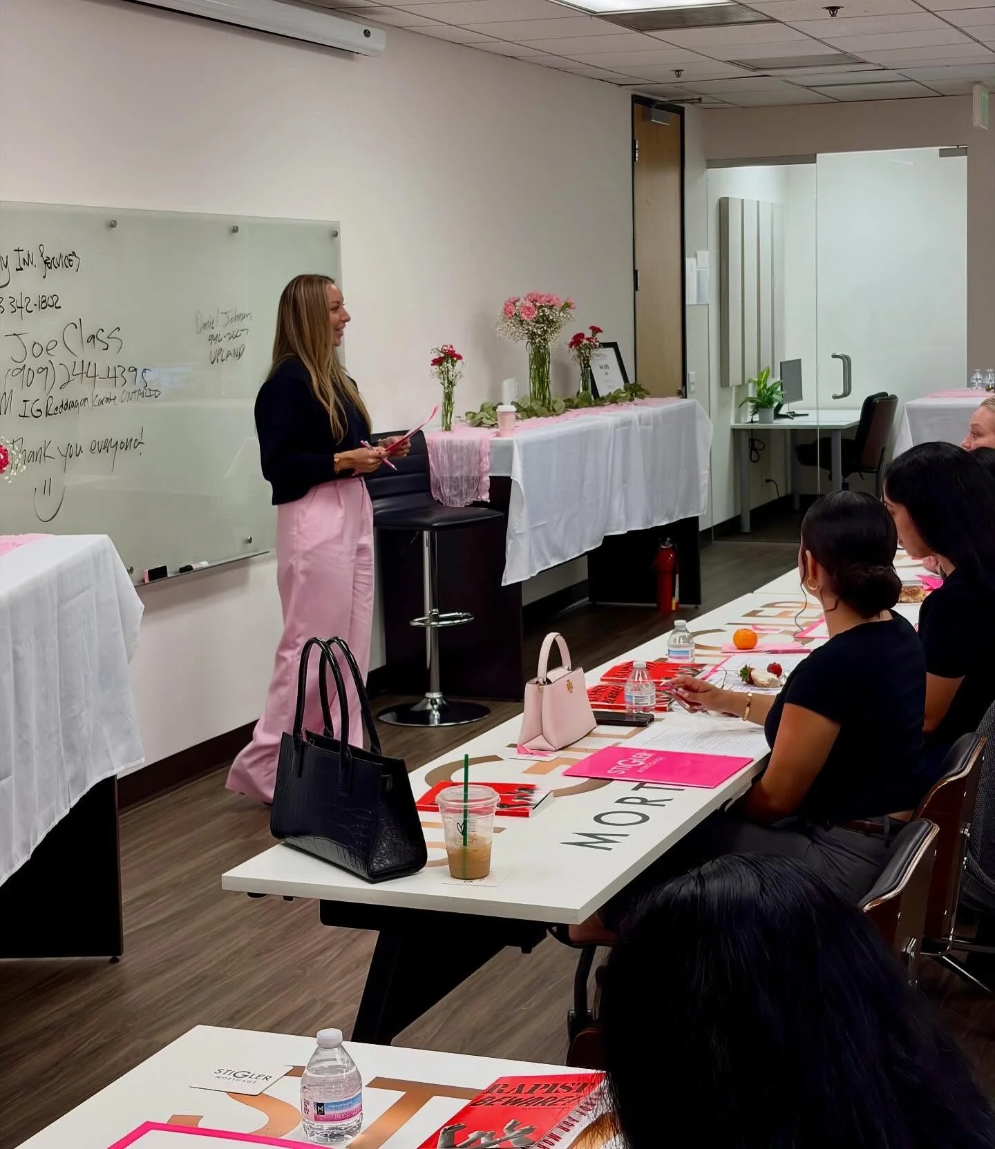 ✨ Today I had the honor of being part of a Women&rsquo;s Workshop hosted by Stigler Mortgage, alongside some incredible leaders in our office. I led a conversation on personal development, the importance of asking ourselves the right questions to kee