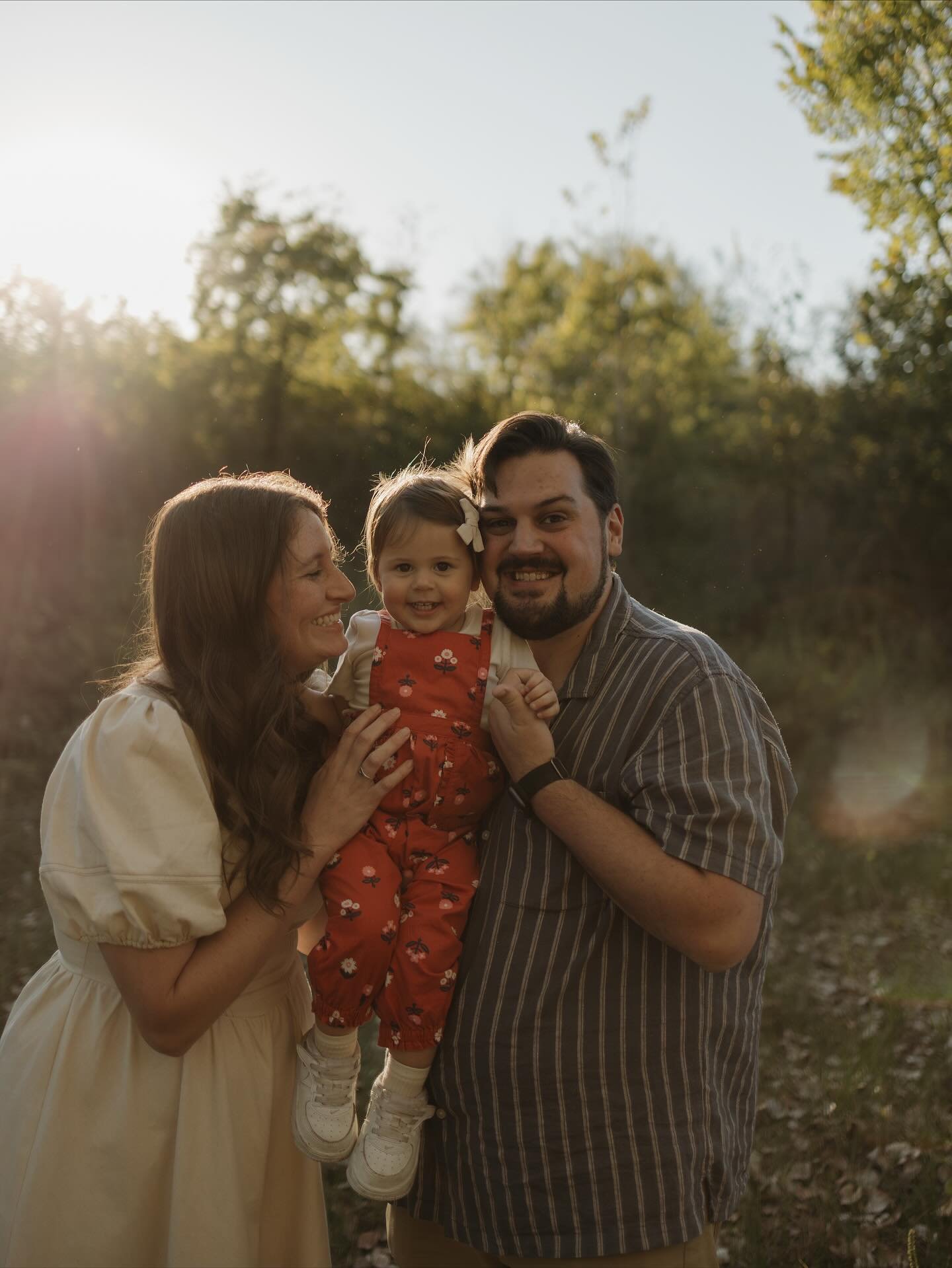 Precious red overalls on a beautiful fall night 🥲