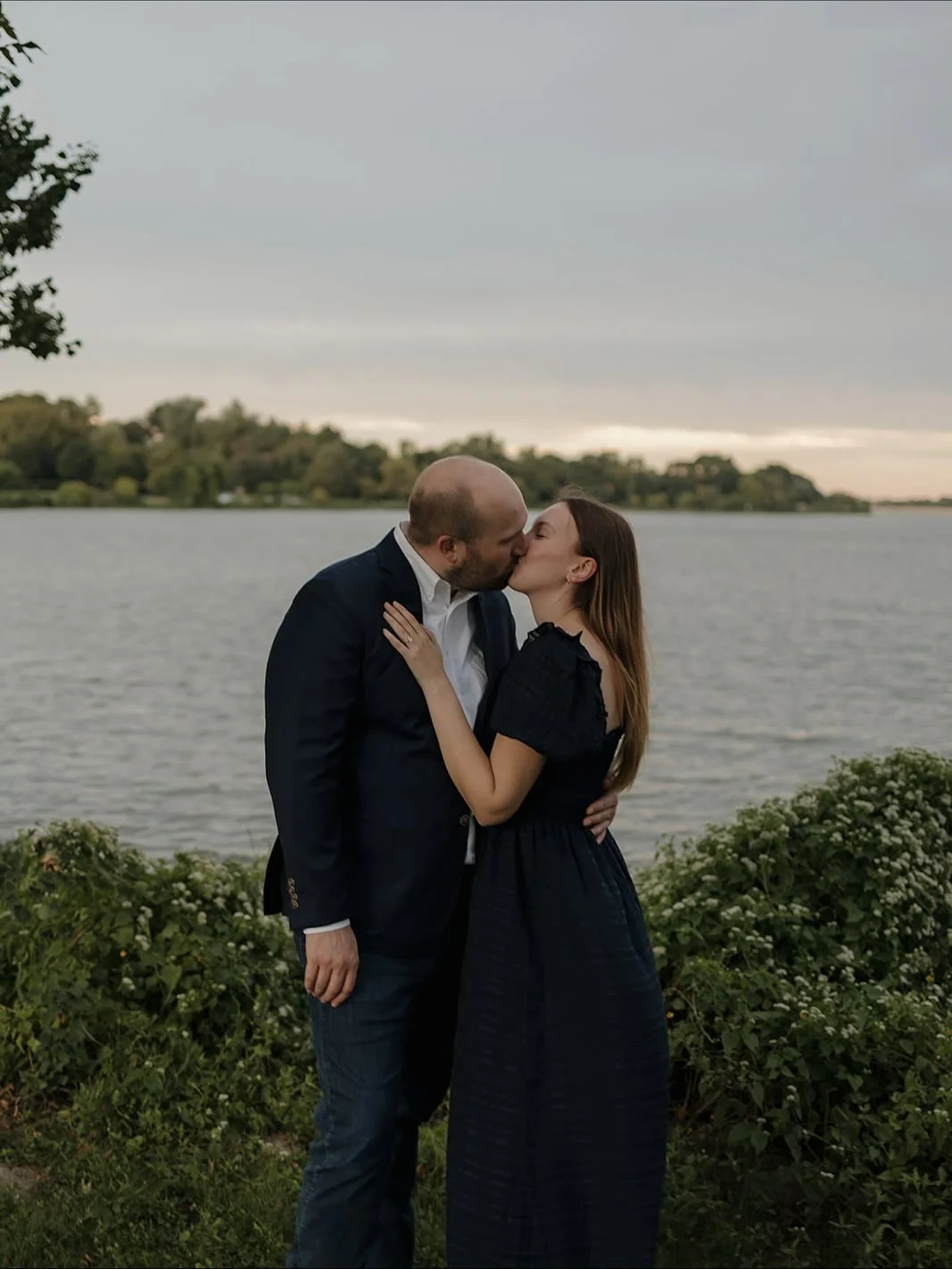 Hannah &amp; John&rsquo;s engagements at white rock lake 🤍 fav photo is the last 🦆