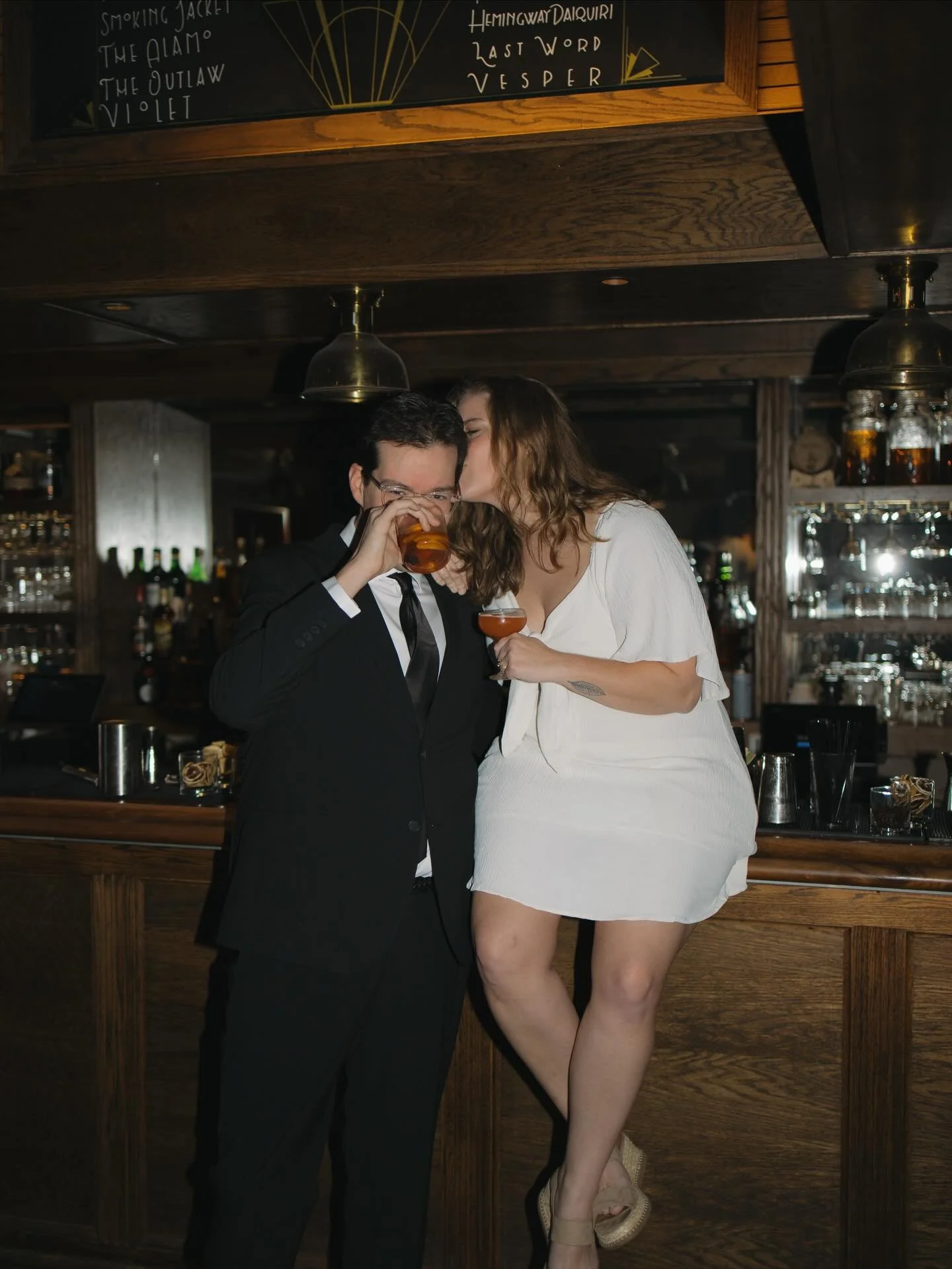 cheers 🥂 can&rsquo;t get enough of Hannah and Will!