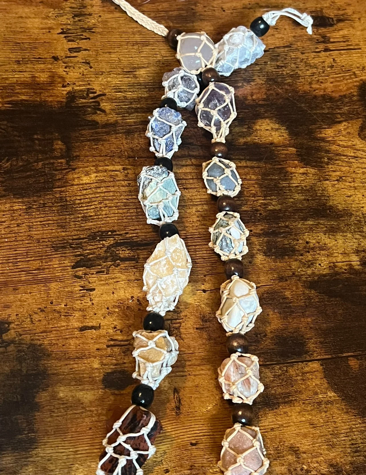 Macrame Chakra Hanger