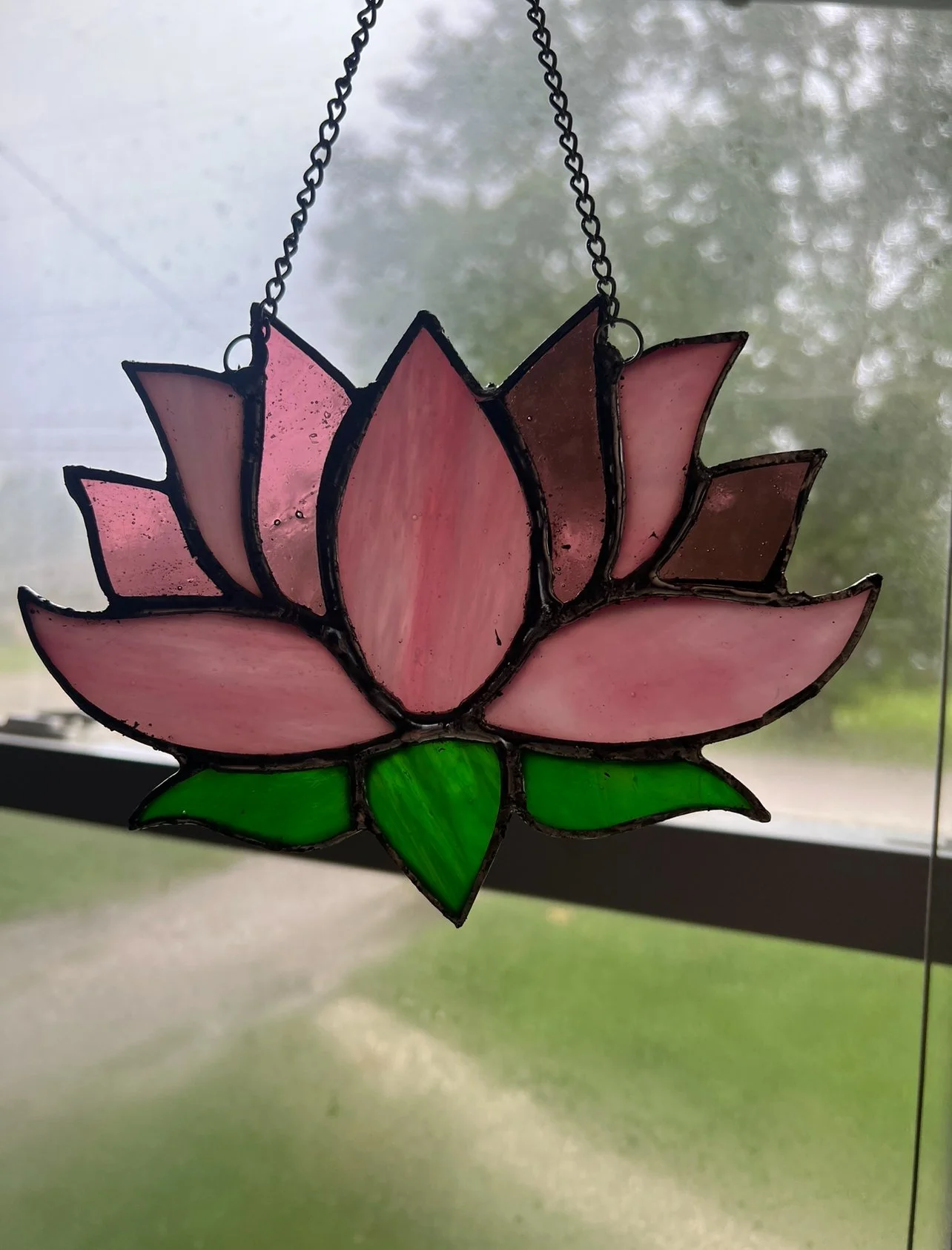 Stained Glass Window Hanging
