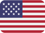 American flag with red and white stripes and blue field; representing OC Videography’s commitment to 100% Made in America video editing.